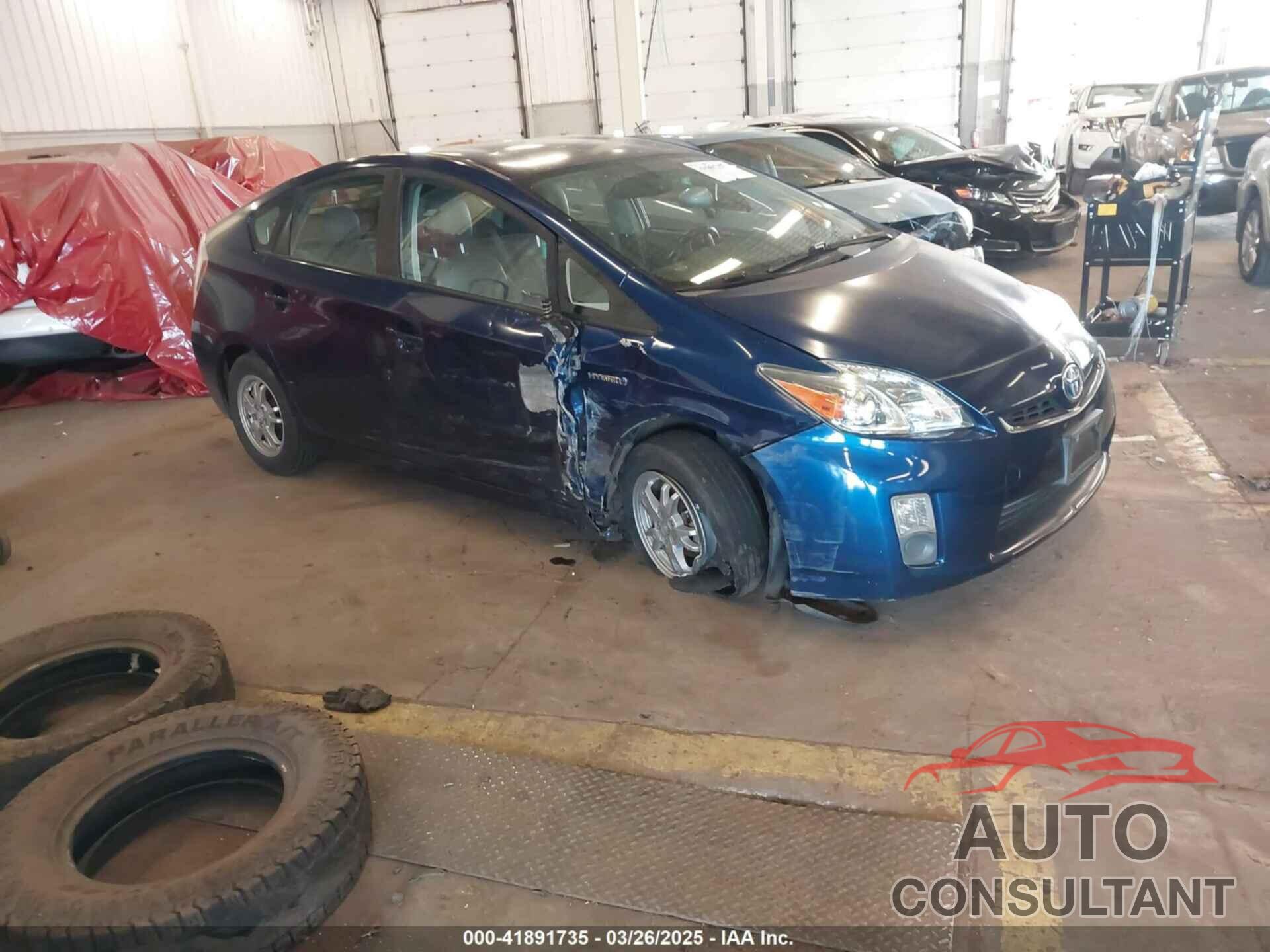 TOYOTA PRIUS 2011 - JTDKN3DU9B1334548