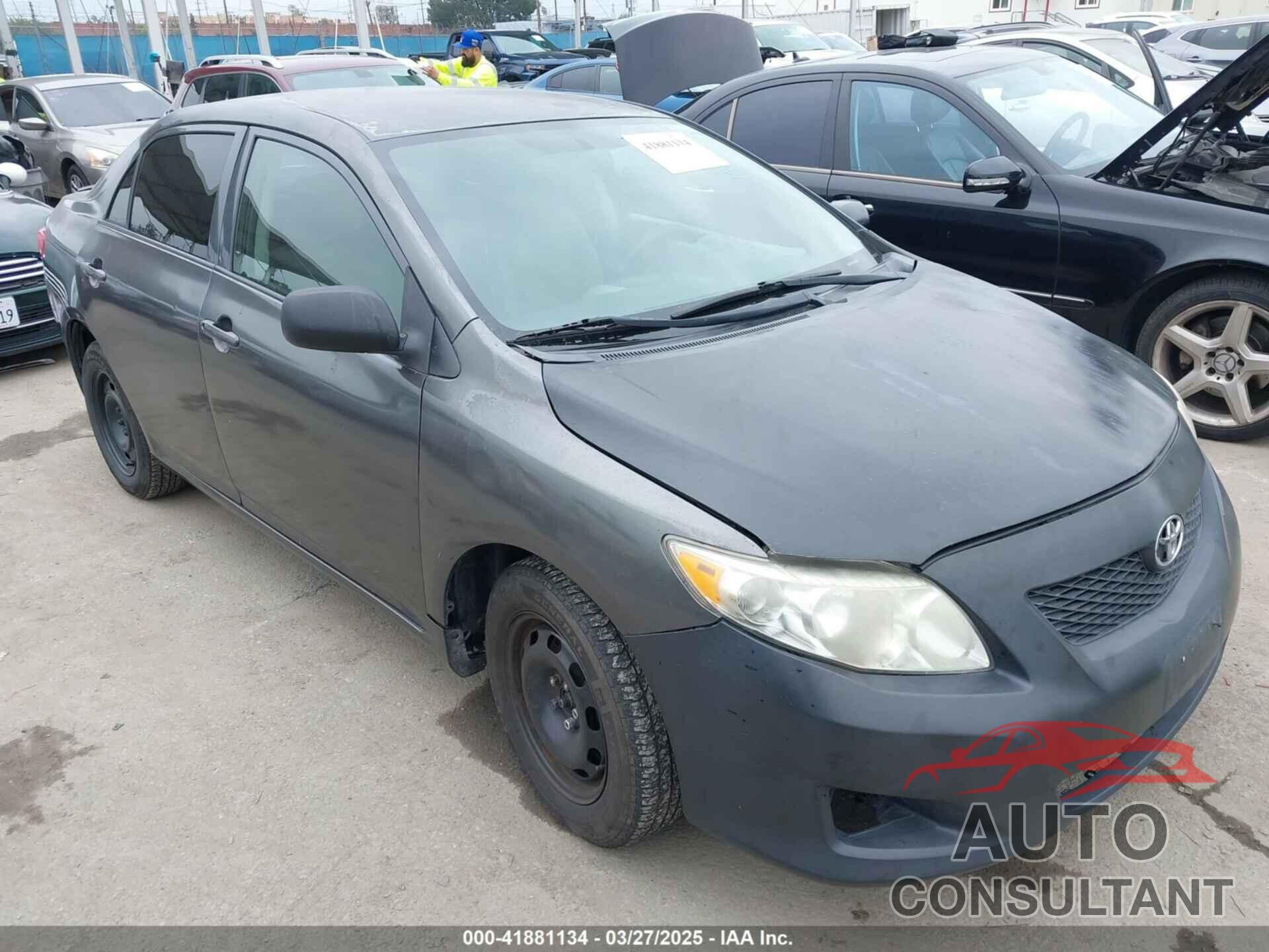 TOYOTA COROLLA 2009 - 1NXBU40E49Z165082