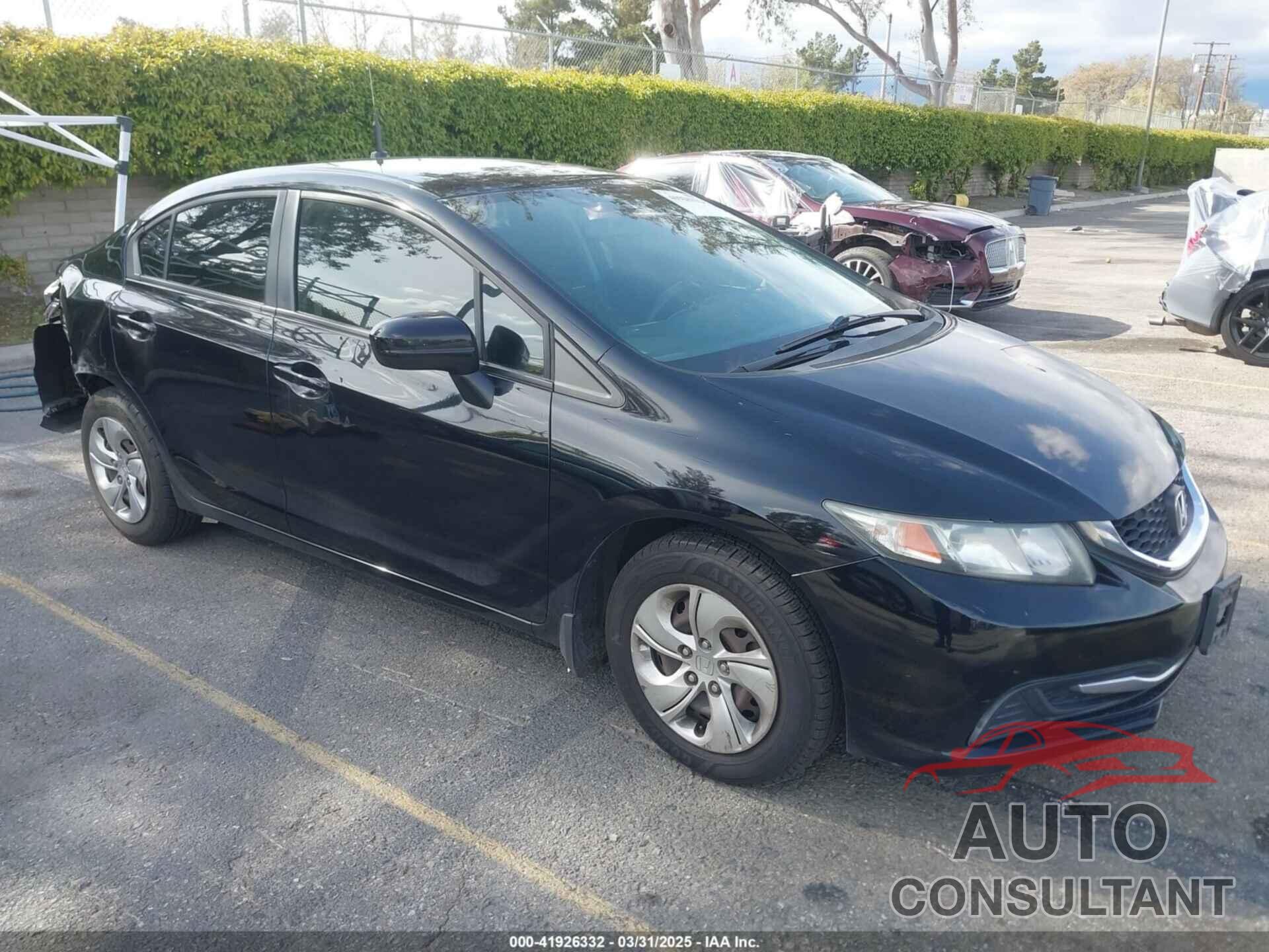 HONDA CIVIC 2015 - 19XFB2F55FE235576