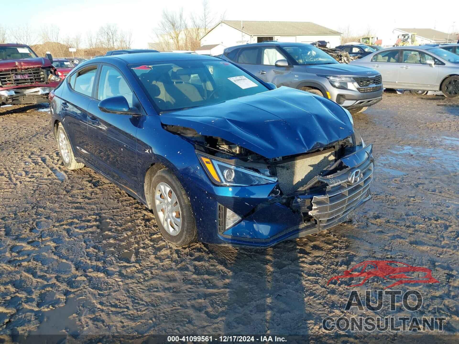 HYUNDAI ELANTRA 2019 - 5NPD74LF5KH496276
