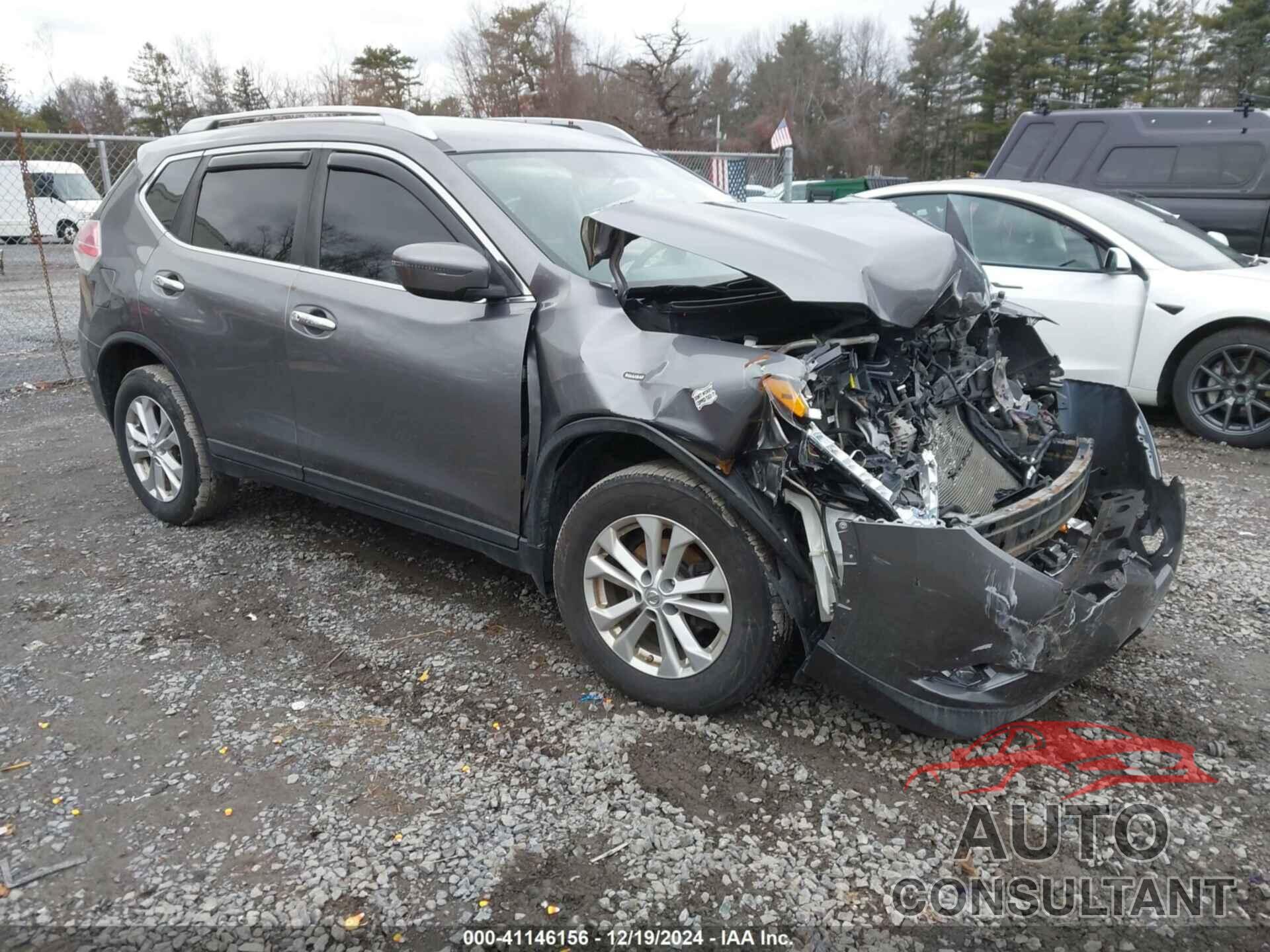 NISSAN ROGUE 2016 - KNMAT2MV8GP650337