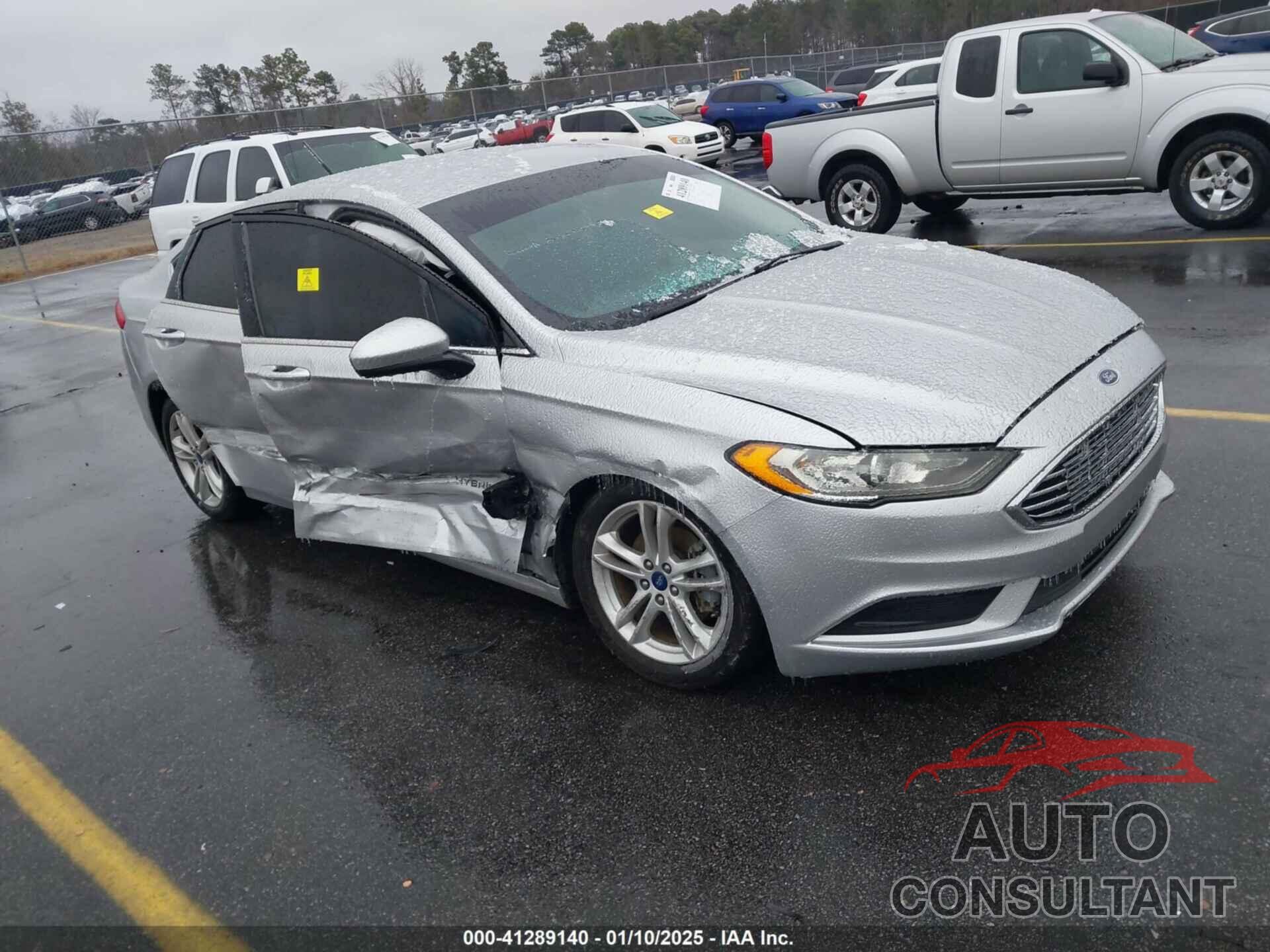 FORD FUSION HYBRID 2018 - 3FA6P0LU9JR172278