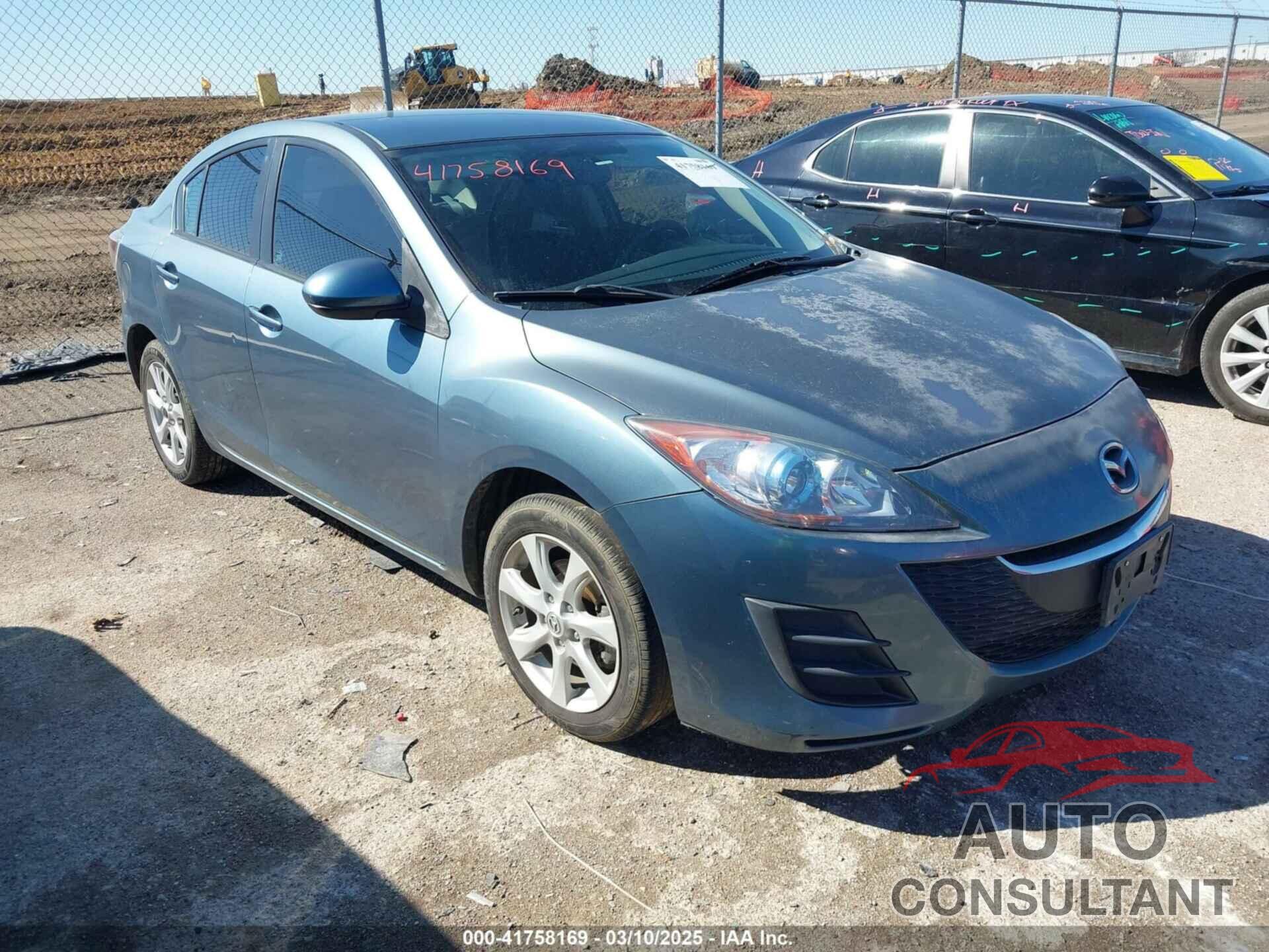 MAZDA MAZDA3 2010 - JM1BL1SF5A1228451