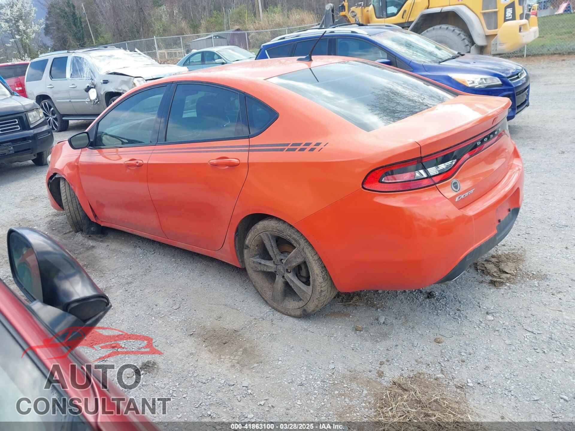 DODGE DART 2015 - 1C3CDFBB2FD414874