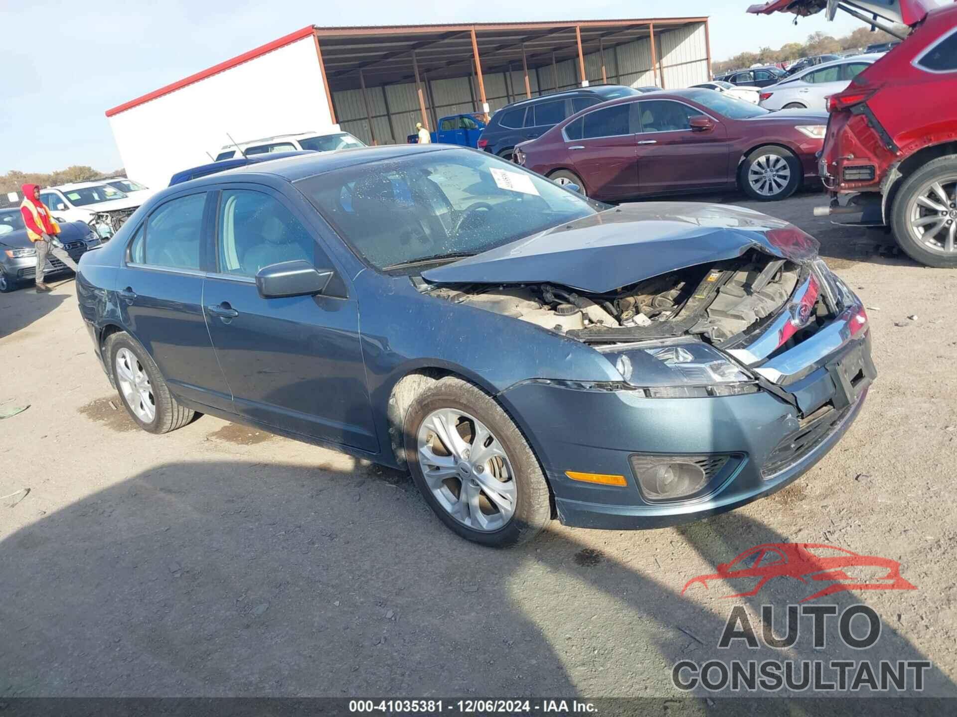 FORD FUSION 2012 - 3FAHP0HA8CR409160