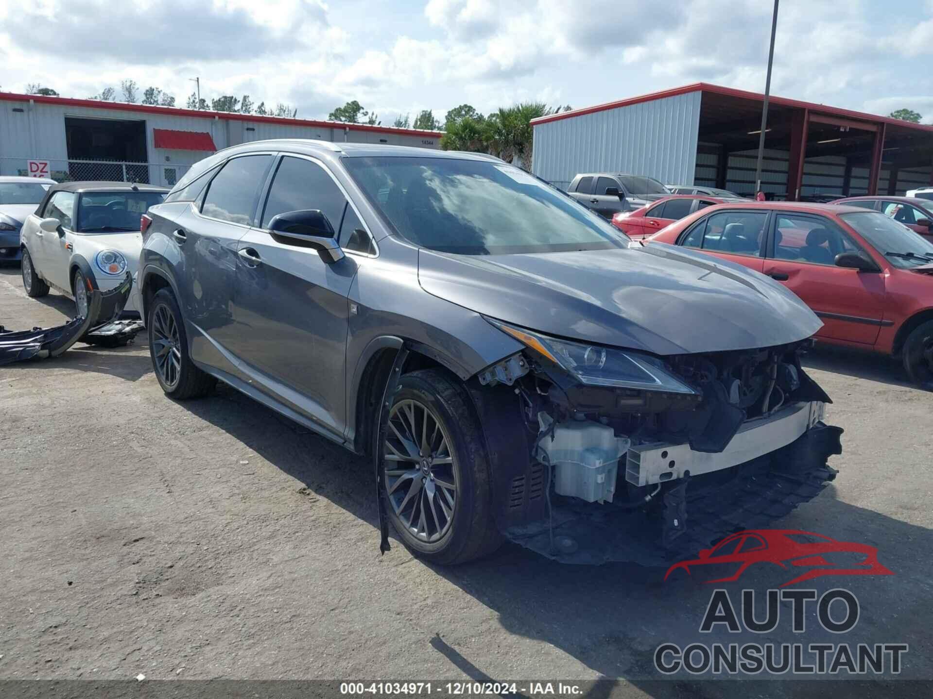 LEXUS RX 350 2016 - 2T2BZMCA6GC049290