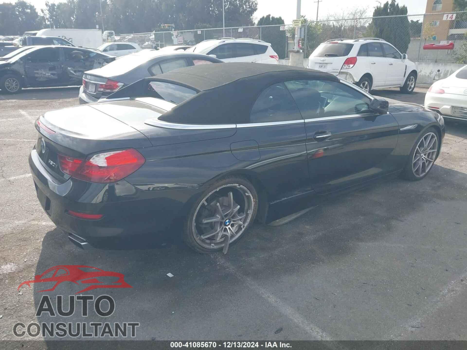 BMW 650I 2012 - WBALZ3C59CDL72345