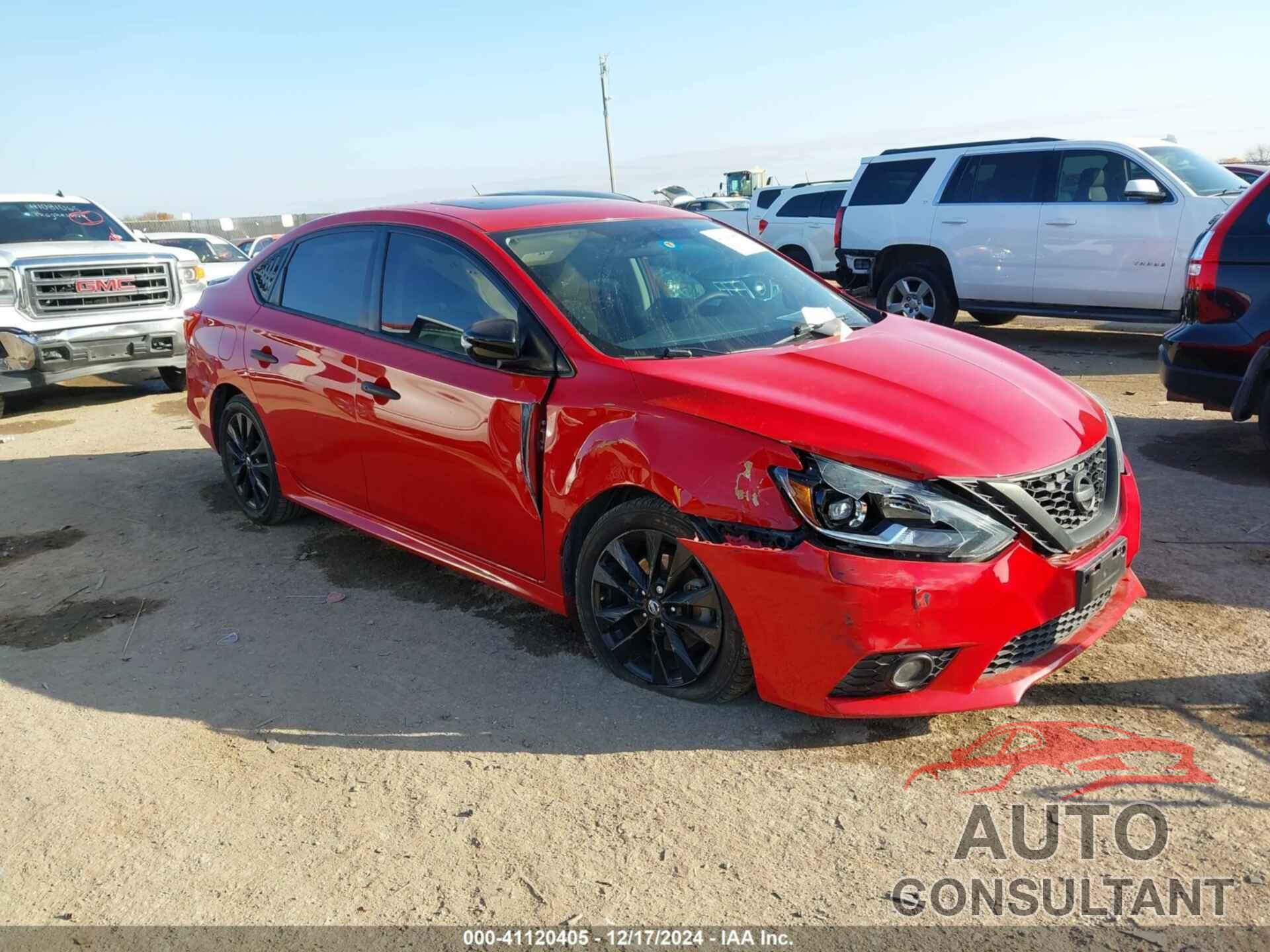 NISSAN SENTRA 2017 - 3N1CB7APXHY359436