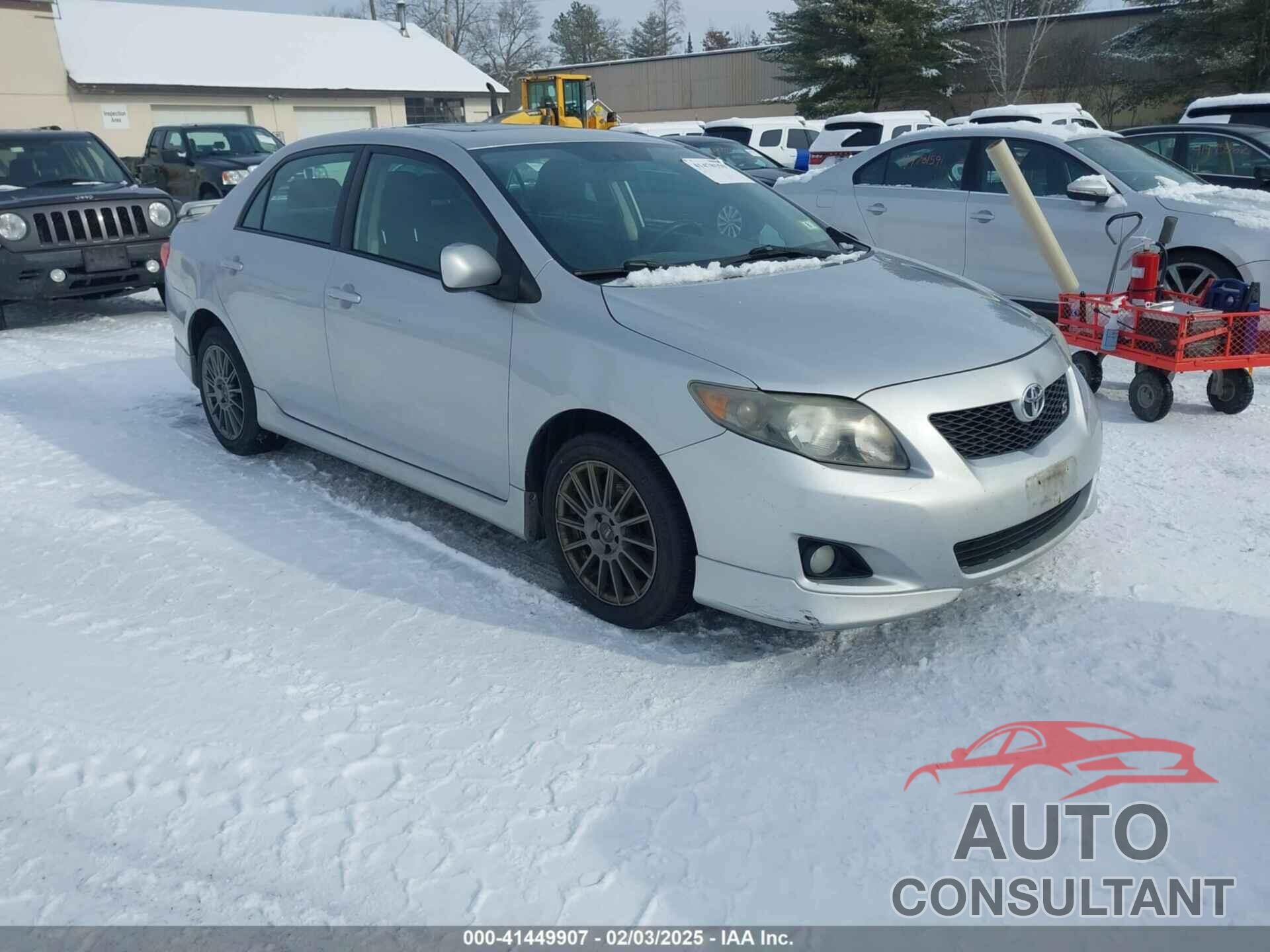 TOYOTA COROLLA 2009 - 1NXBU40E09Z064511