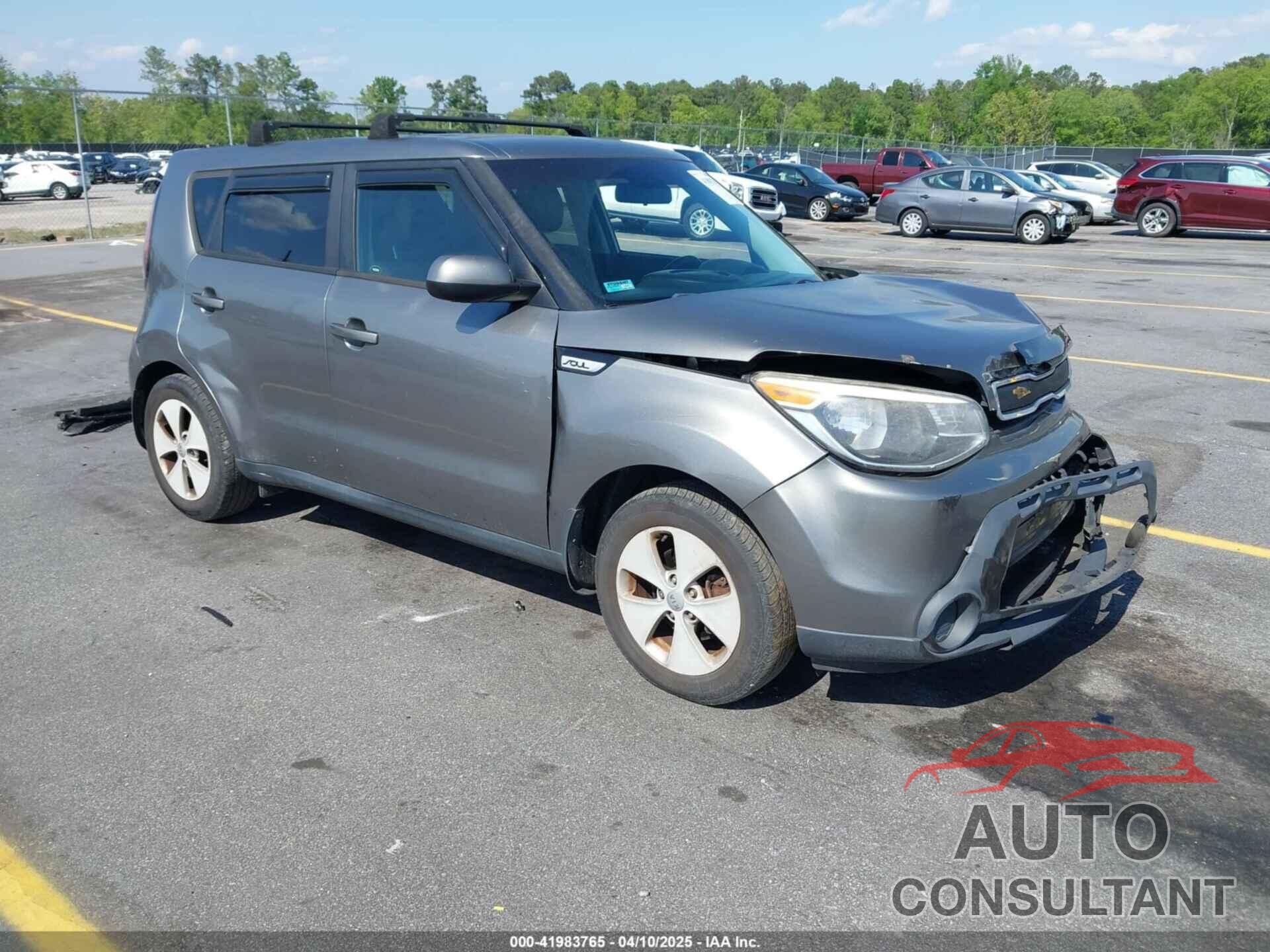 KIA SOUL 2016 - KNDJN2A27G7302792