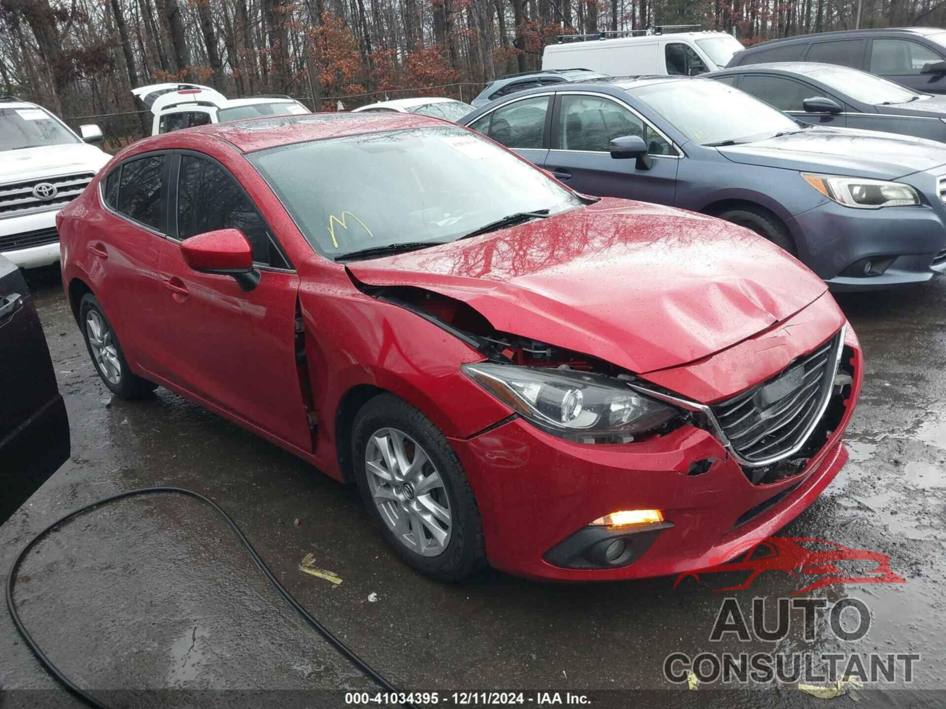 MAZDA MAZDA3 2015 - JM1BM1W77F1231939