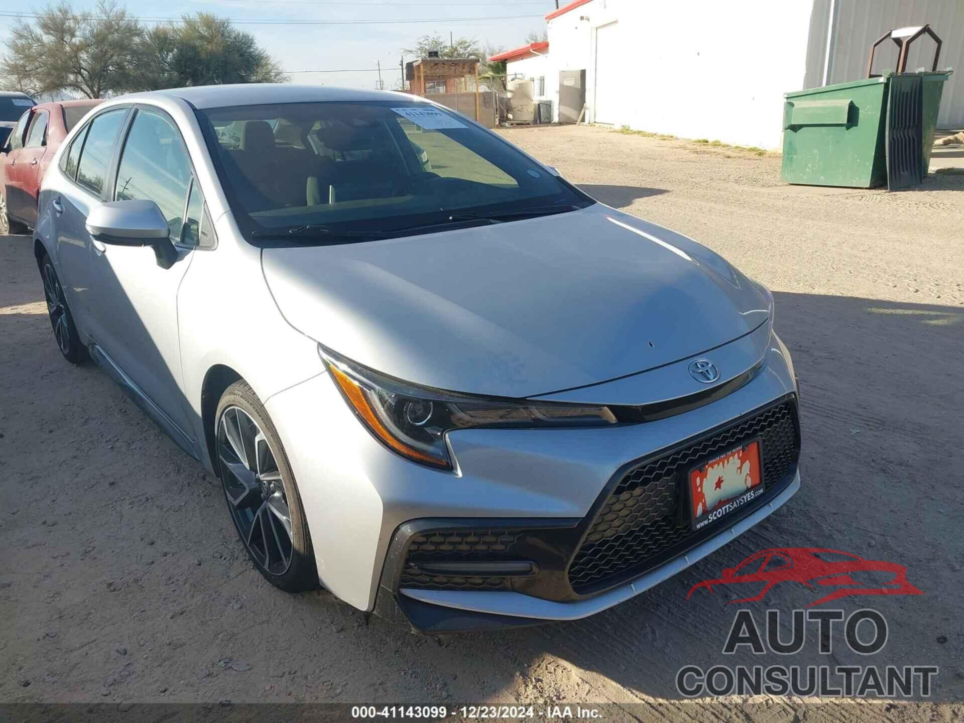 TOYOTA COROLLA 2020 - JTDS4RCE8LJ031388