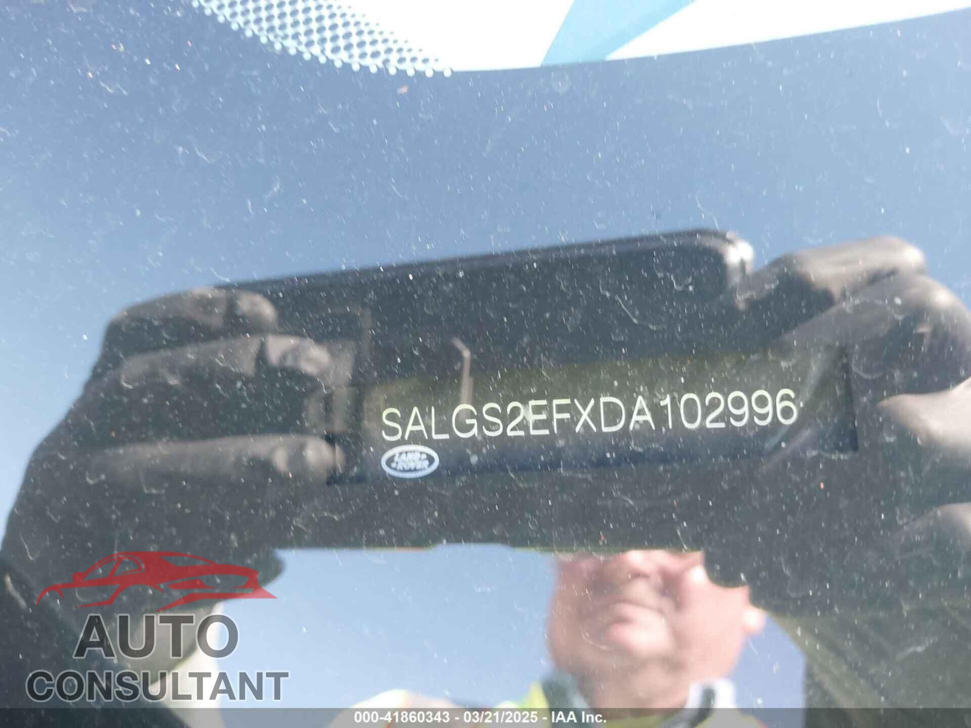 LAND ROVER RANGE ROVER 2013 - SALGS2EFXDA102996