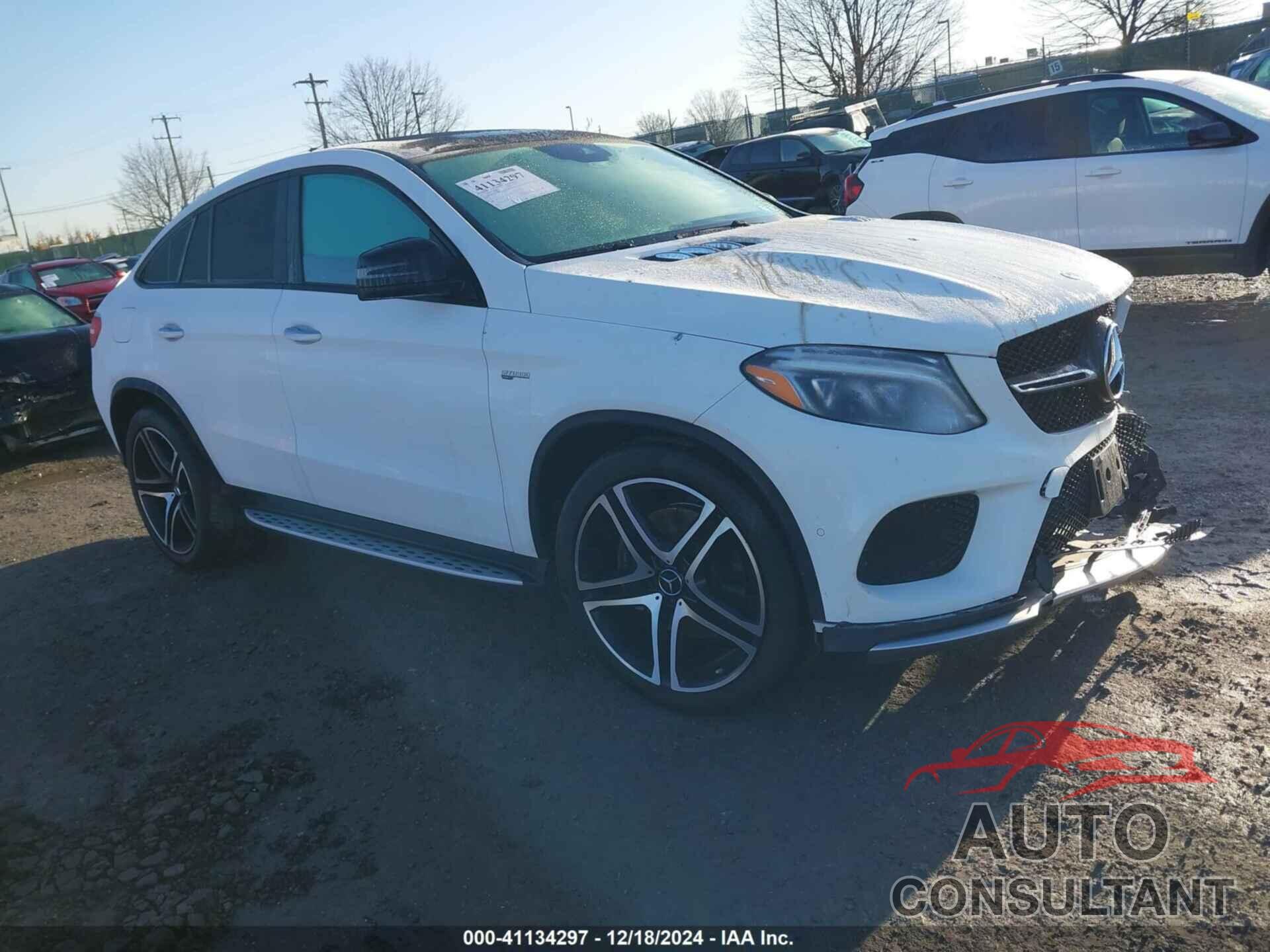 MERCEDES-BENZ GLE COUPE 2017 - 4JGED6EB6HA066741