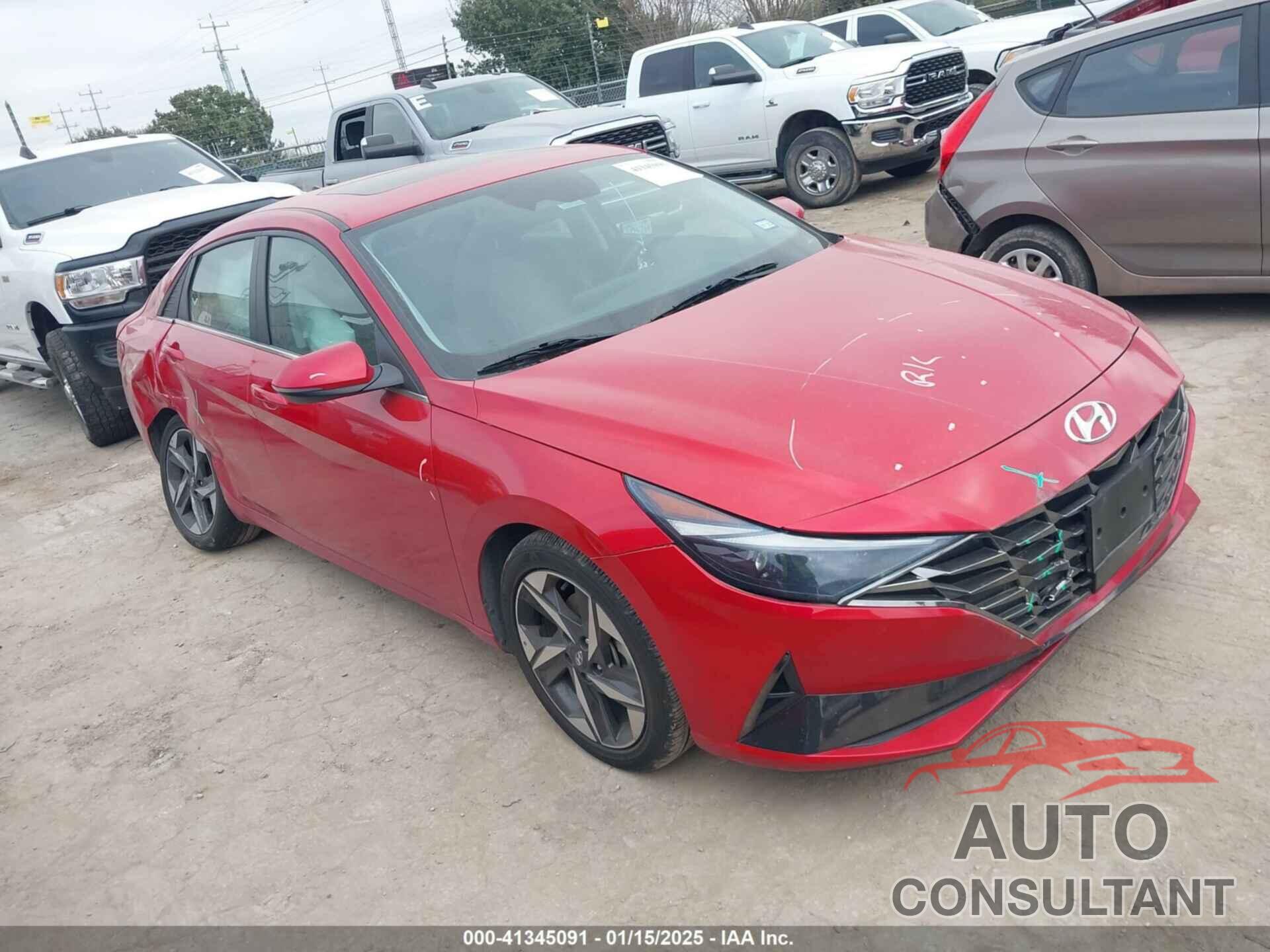 HYUNDAI ELANTRA 2022 - 5NPLP4AG7NH076157