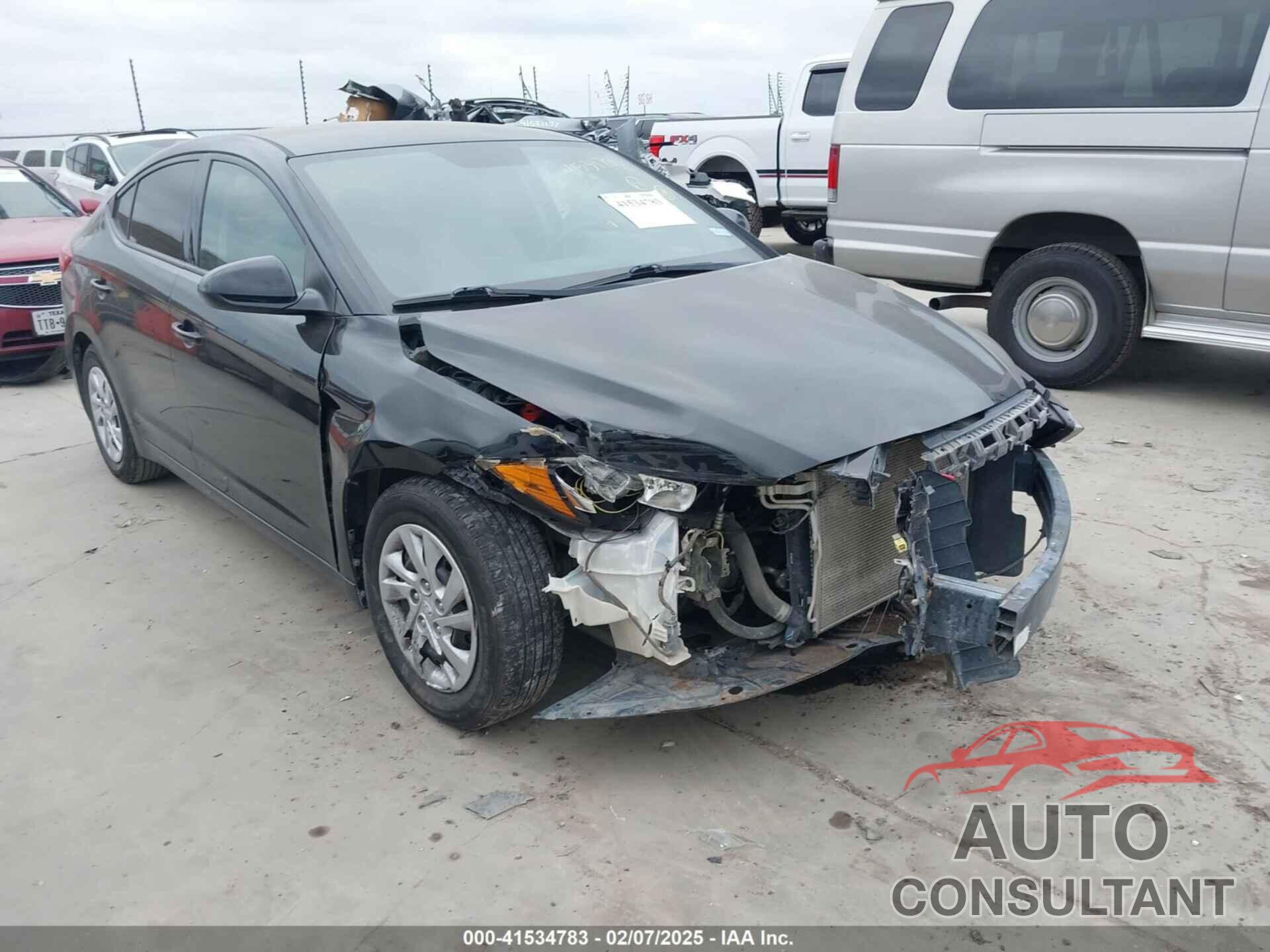 HYUNDAI ELANTRA 2018 - 5NPD74LF8JH354616