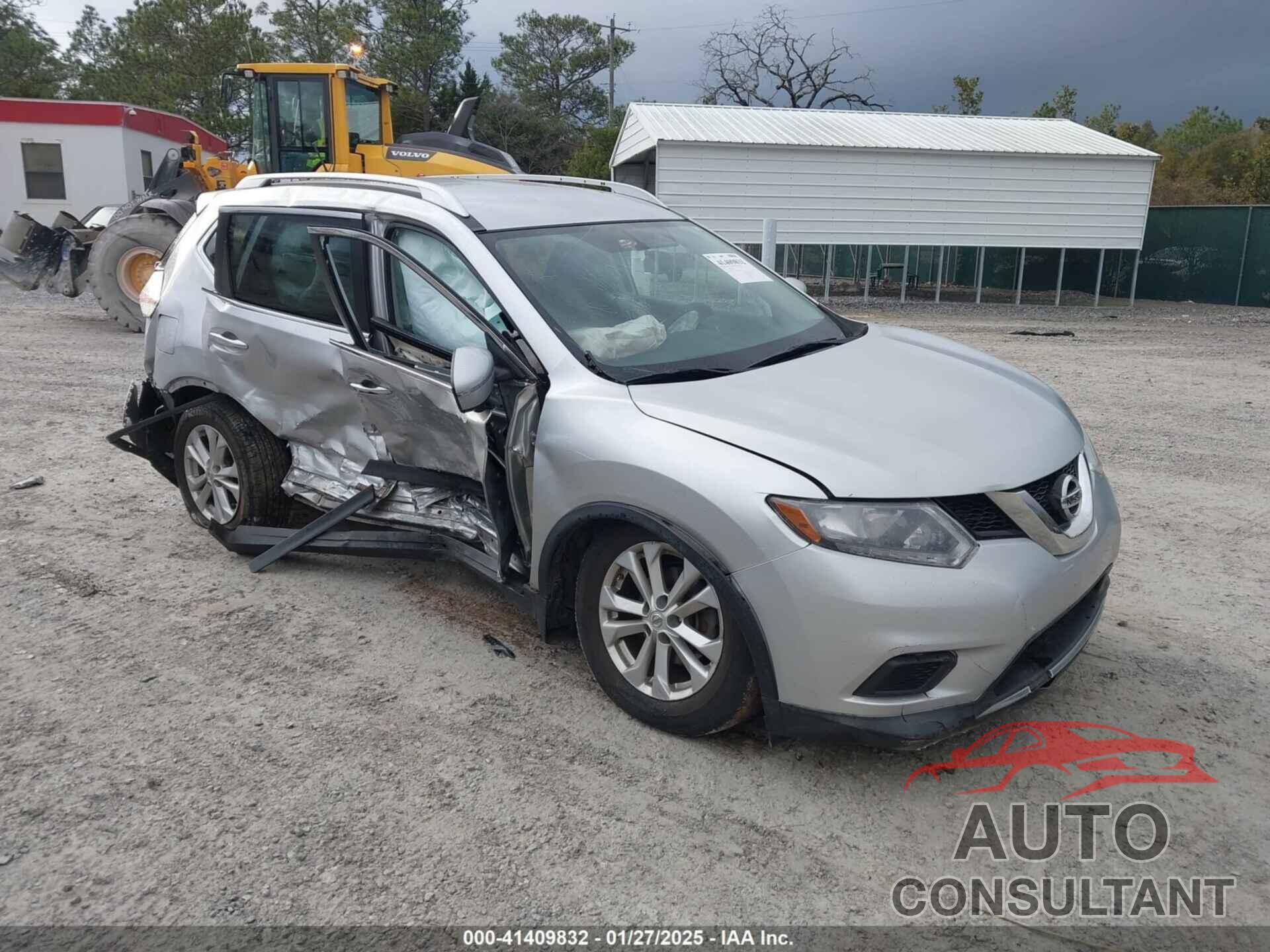 NISSAN ROGUE 2015 - KNMAT2MT9FP569232