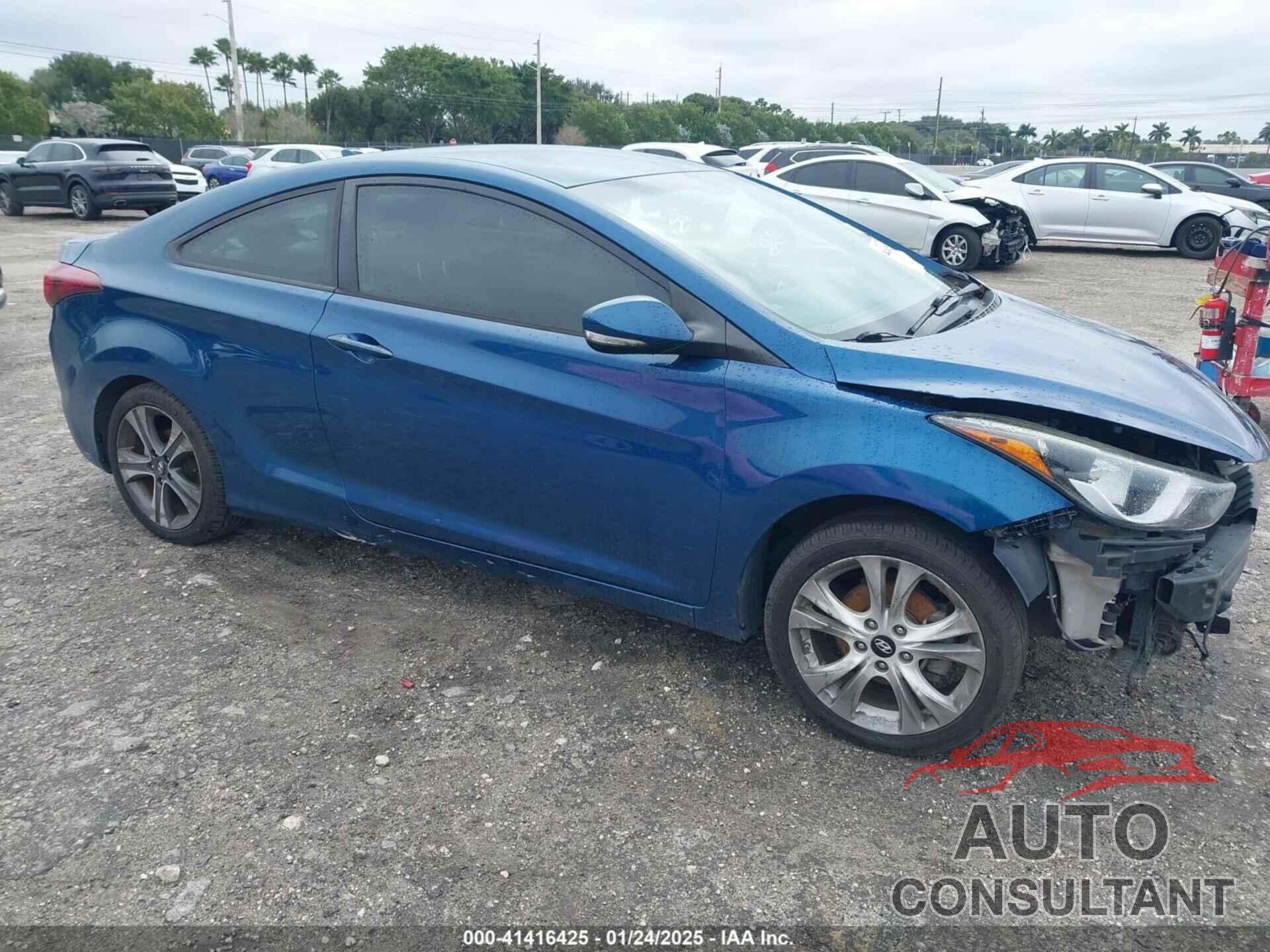 HYUNDAI ELANTRA 2014 - KMHDH6AH2EU027892