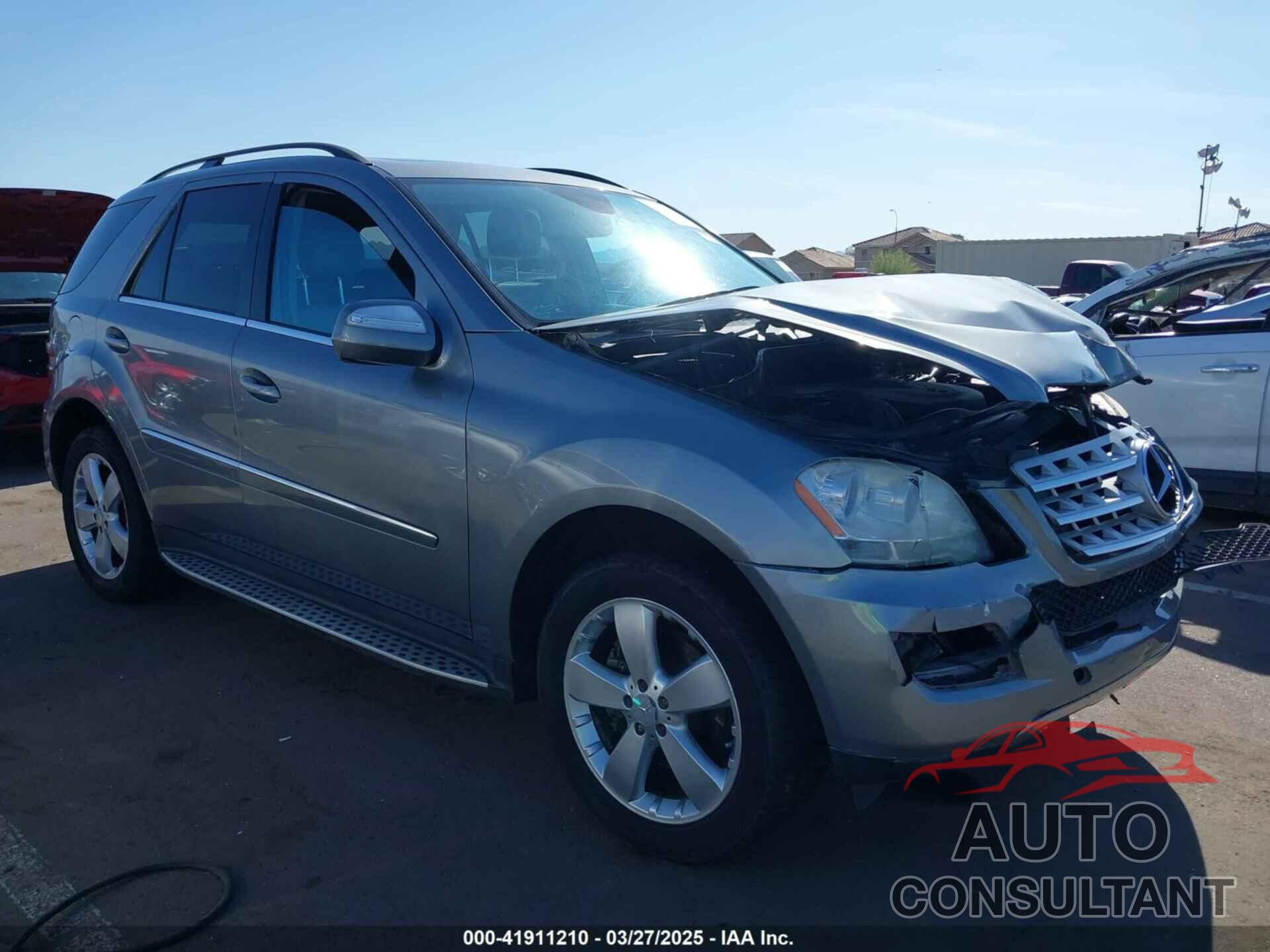 MERCEDES-BENZ ML 350 2010 - 4JGBB5GB0AA570448
