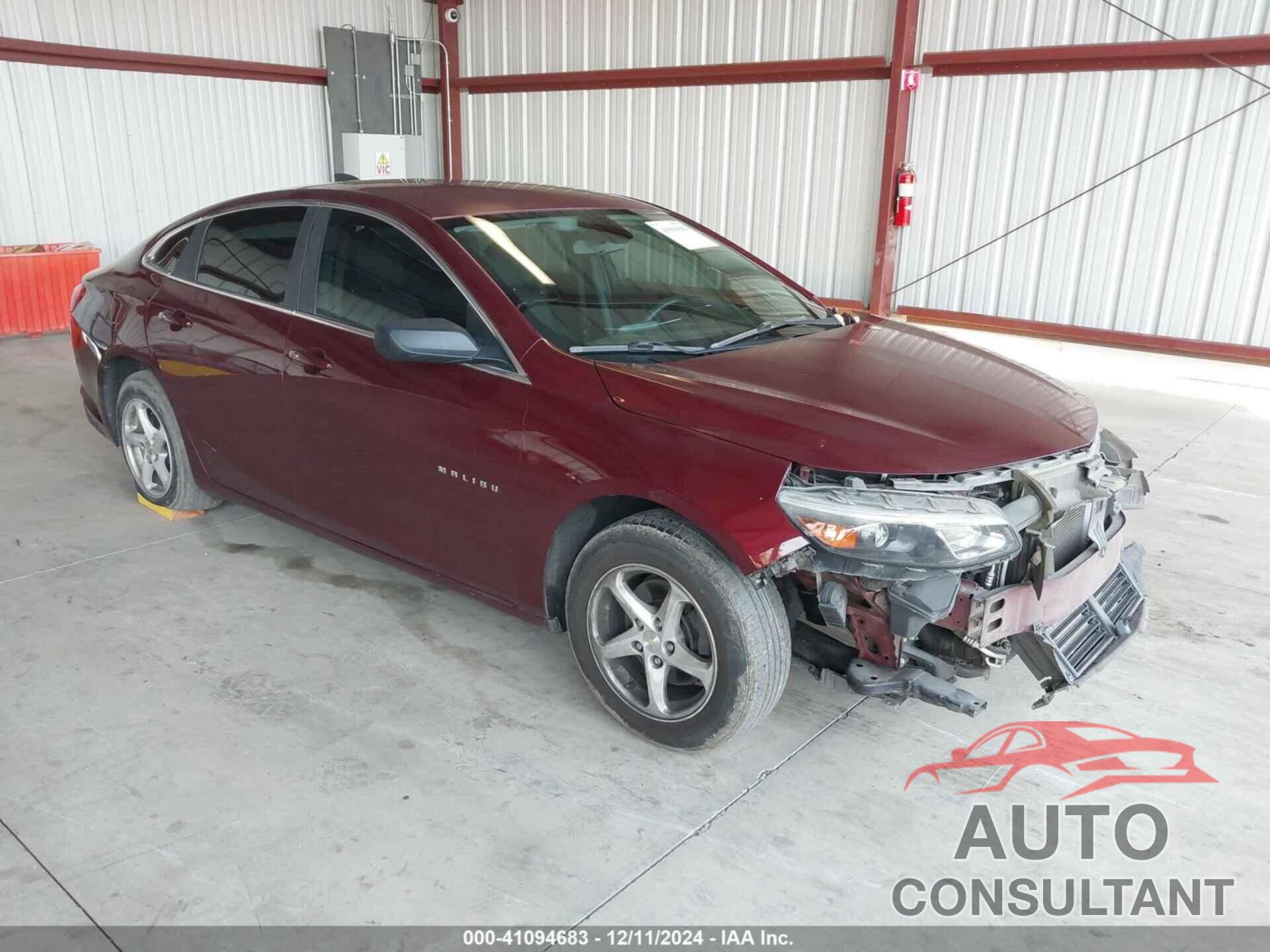 CHEVROLET MALIBU 2016 - 1G1ZB5ST3GF201431