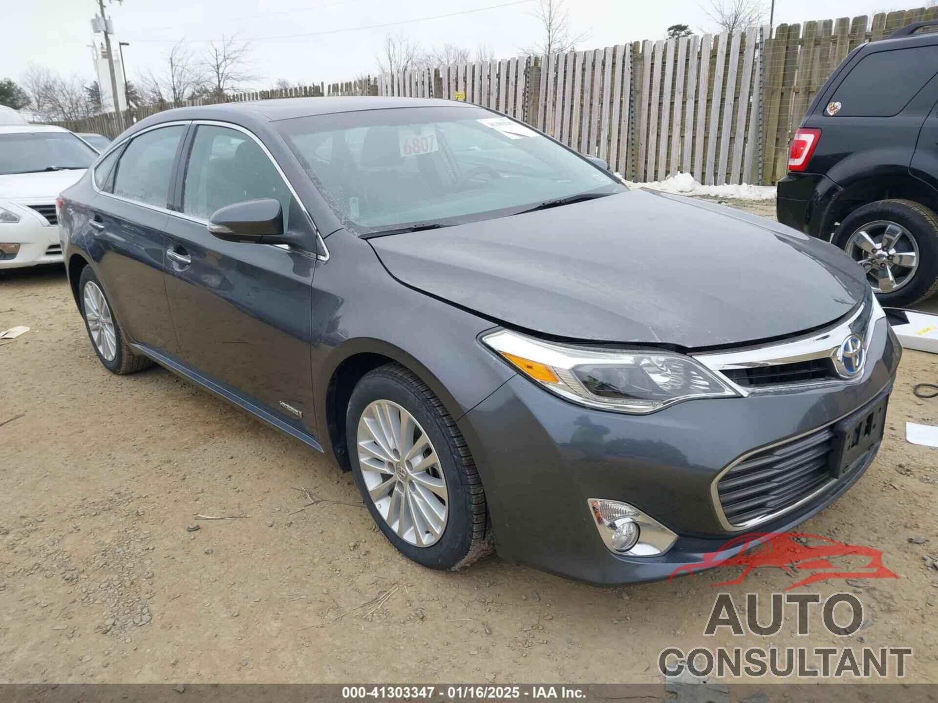 TOYOTA AVALON HYBRID 2013 - 4T1BD1EB6DU013777