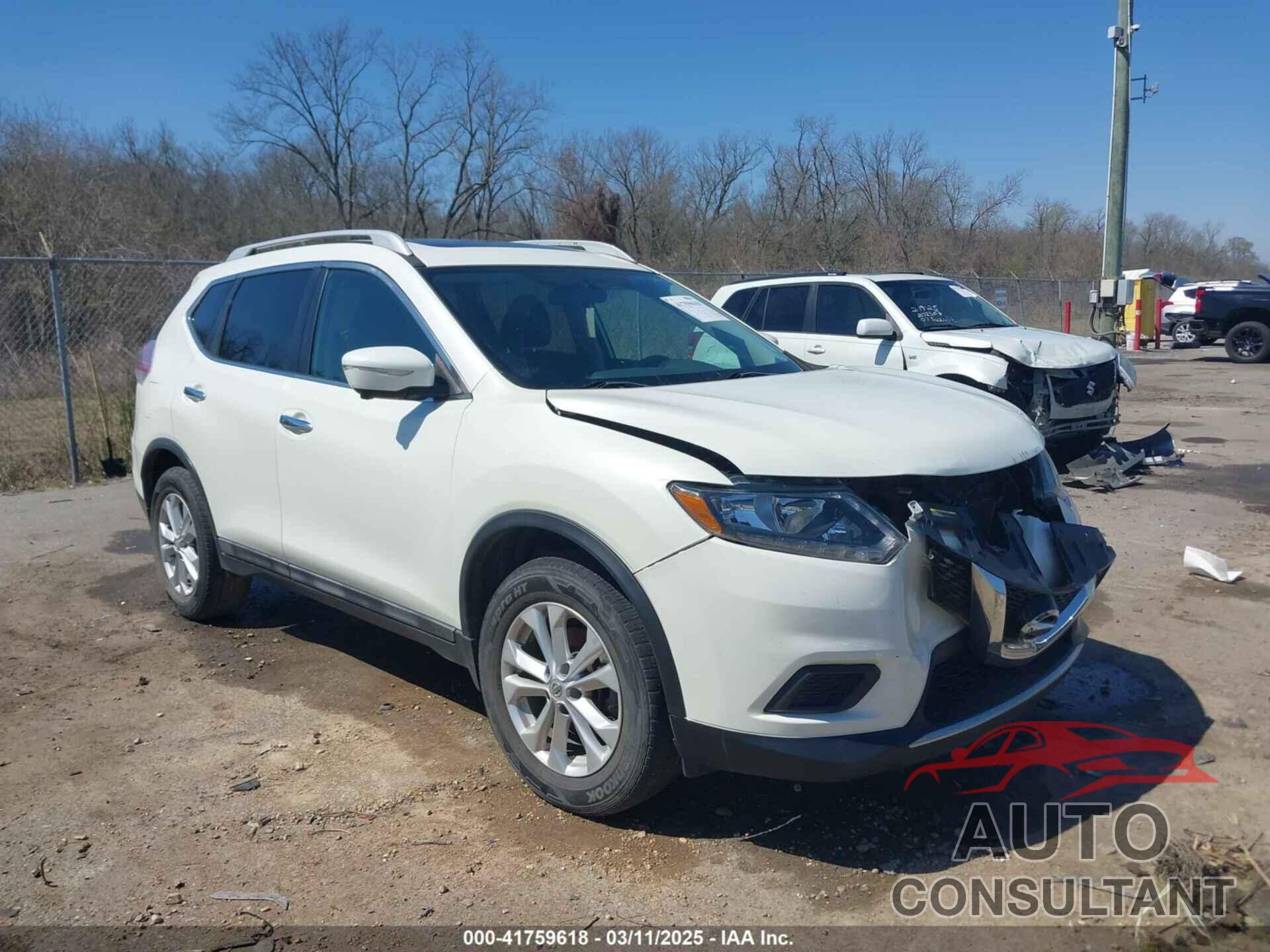 NISSAN ROGUE 2016 - 5N1AT2MT2GC825179