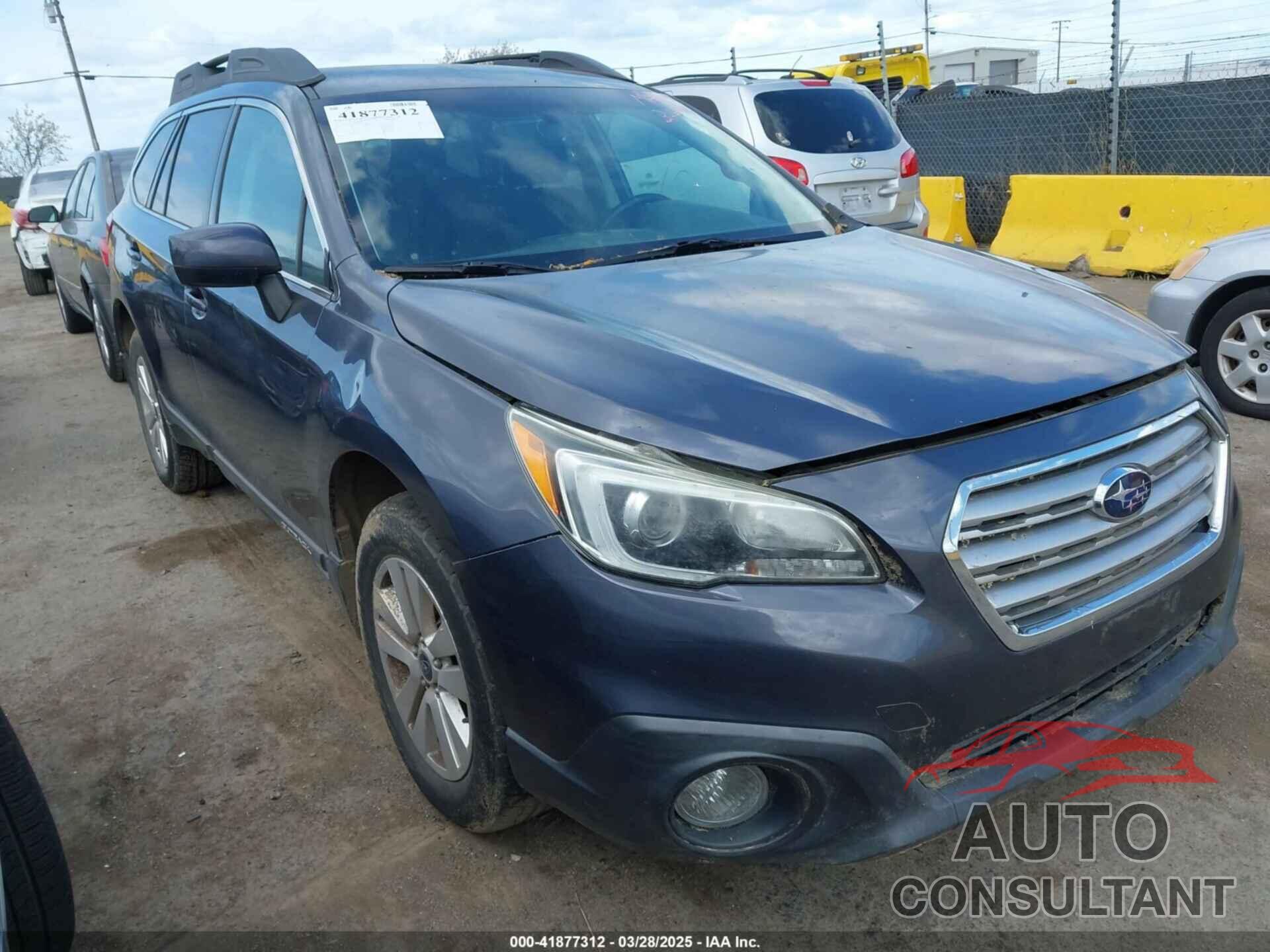 SUBARU OUTBACK 2015 - 4S4BSACC3F3336596