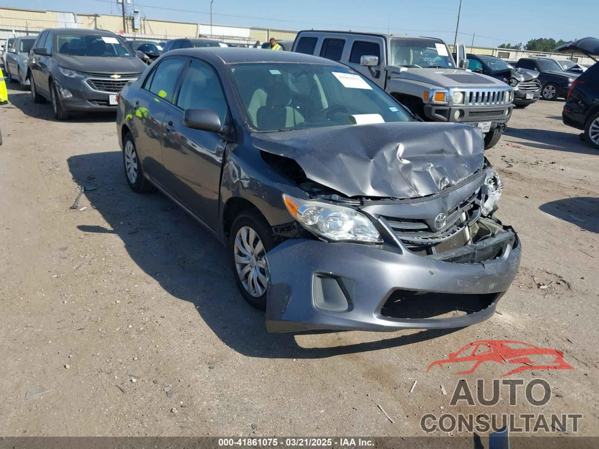 TOYOTA COROLLA 2013 - 5YFBU4EE2DP128941
