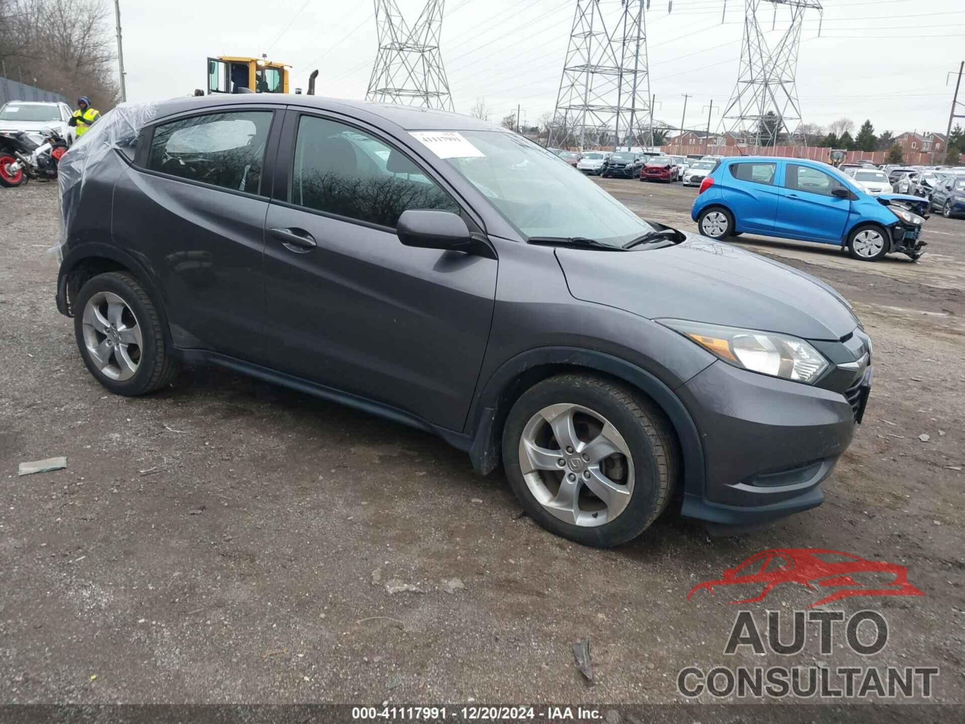 HONDA HR-V 2016 - 3CZRU6H36GM104376