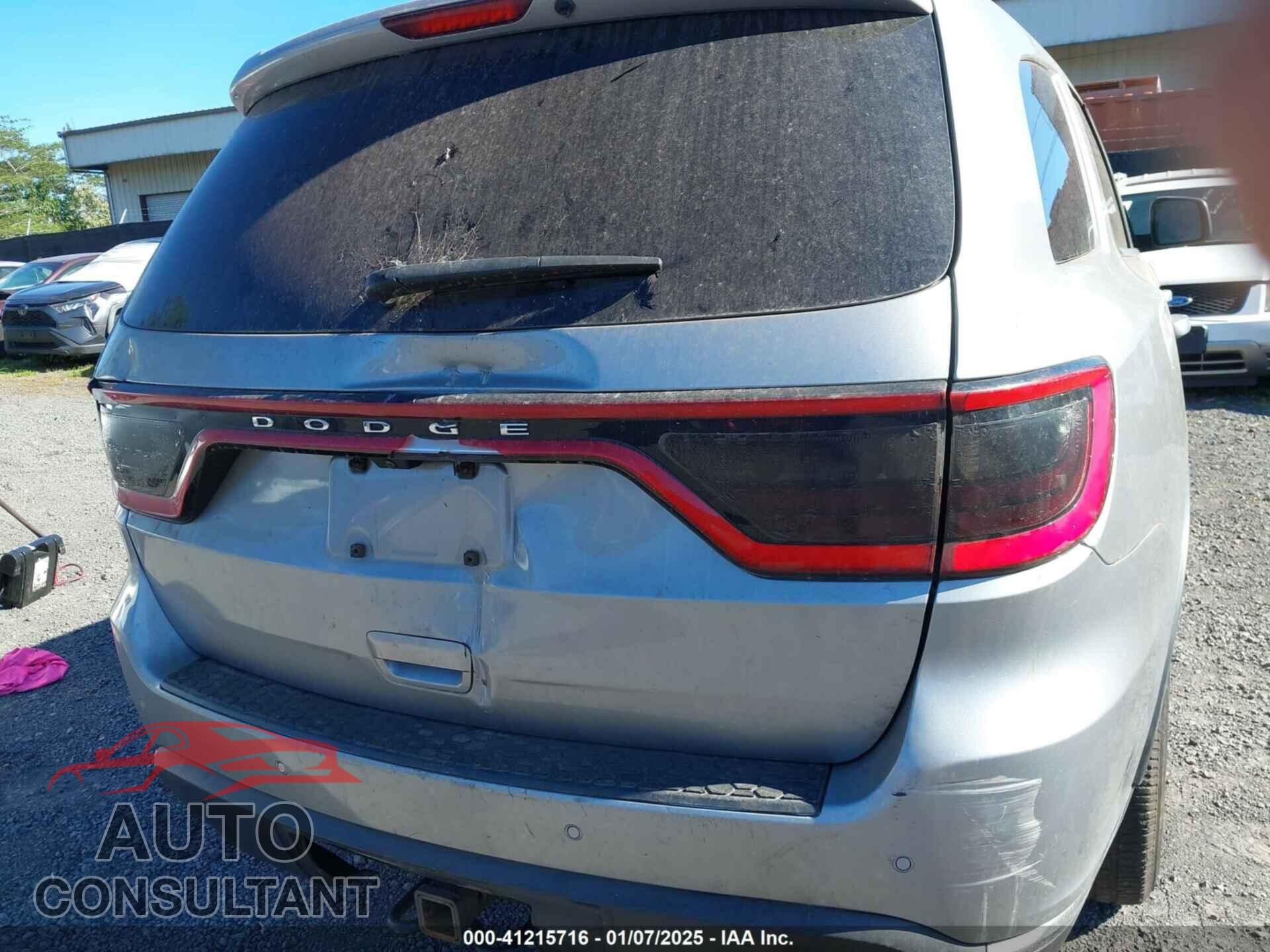 DODGE DURANGO 2017 - 1C4RDJAG4HC753098
