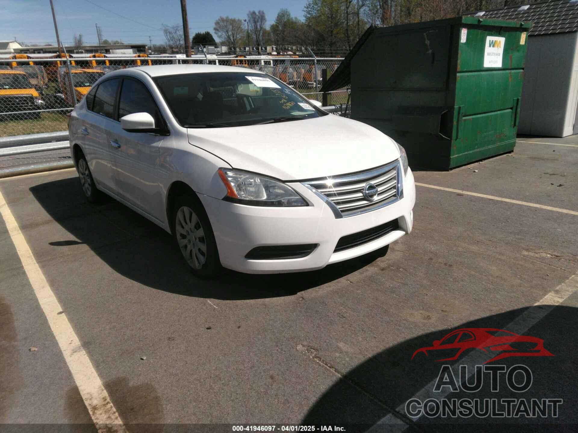 NISSAN SENTRA 2015 - 3N1AB7AP3FL632217
