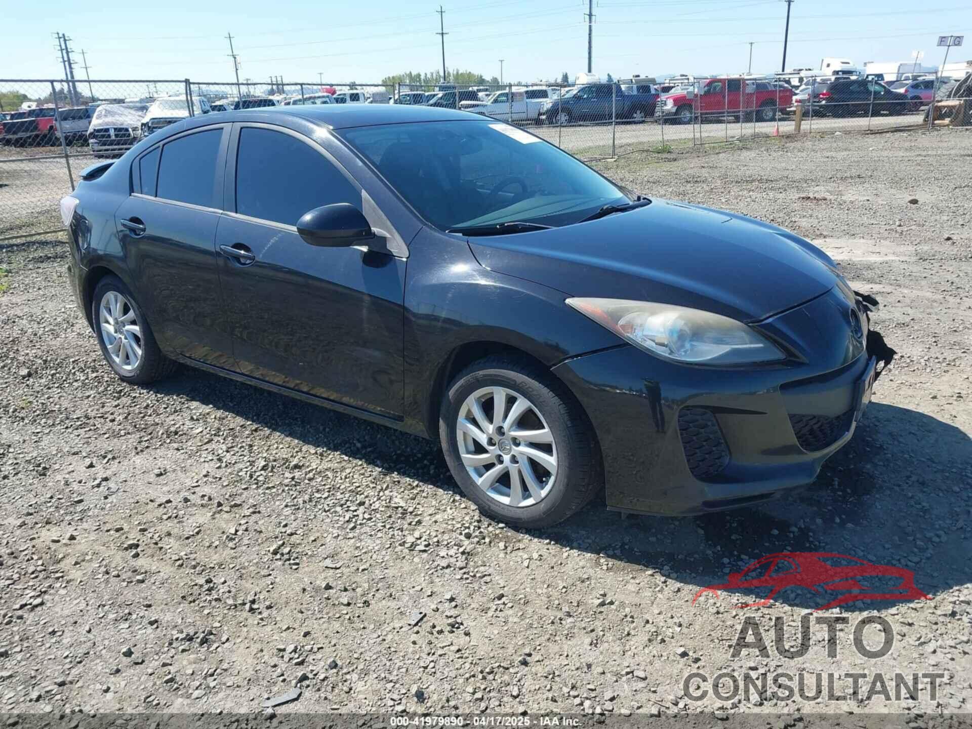 MAZDA MAZDA3 2012 - JM1BL1W82C1694787