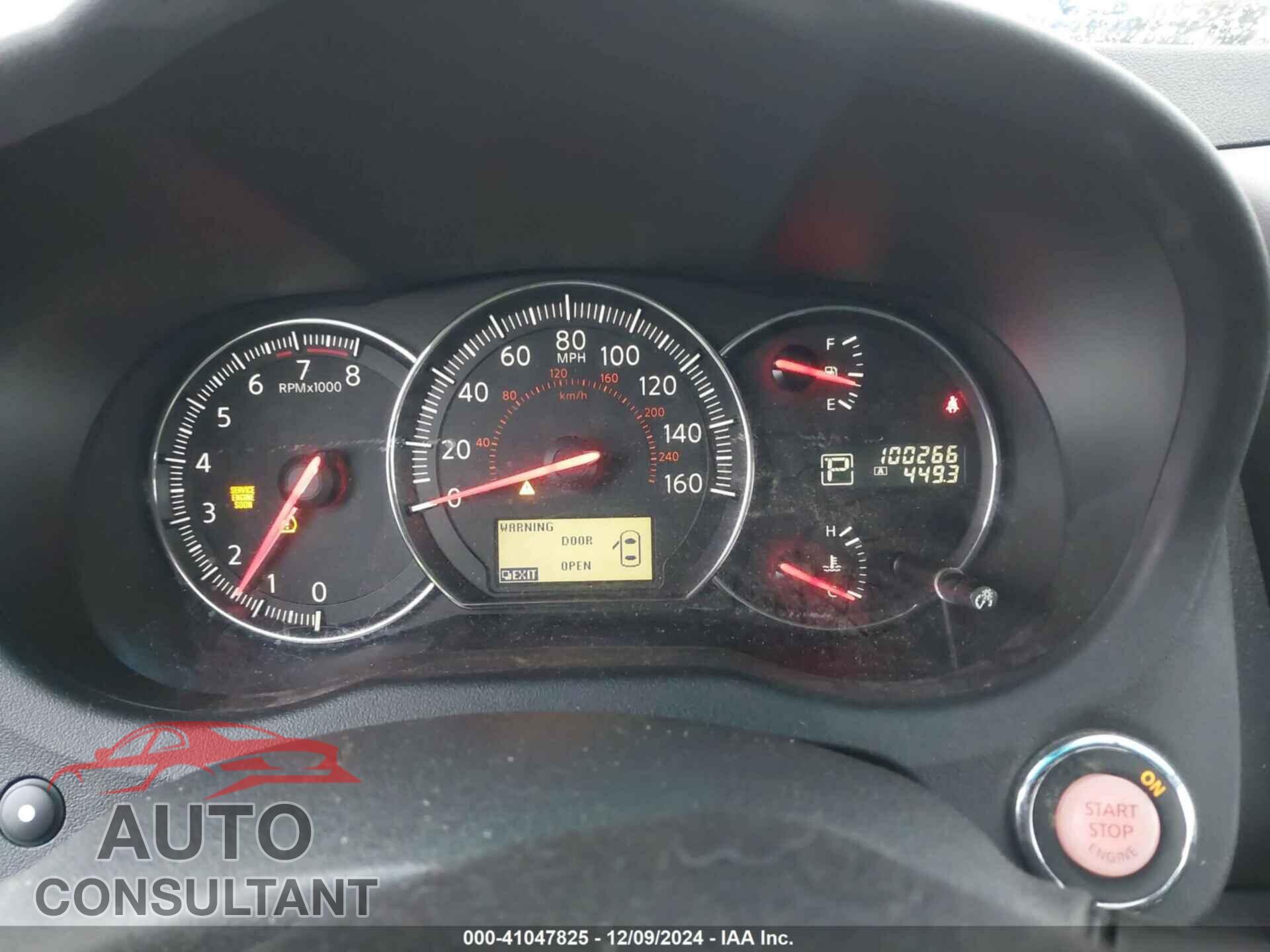 NISSAN MAXIMA 2014 - 1N4AA5AP1EC914926