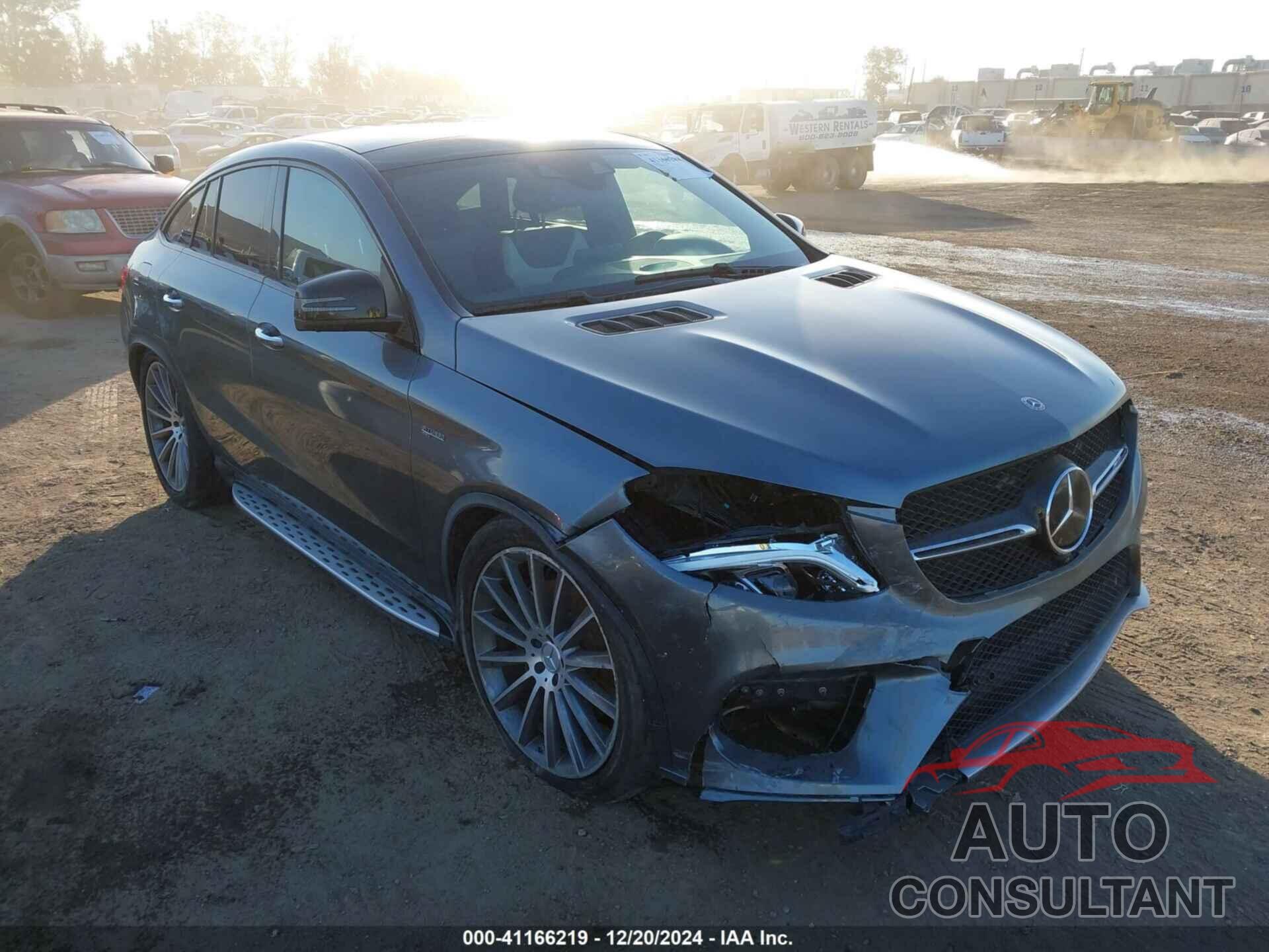 MERCEDES-BENZ AMG GLE 43 COUPE 2017 - 4JGED6EB2HA082208