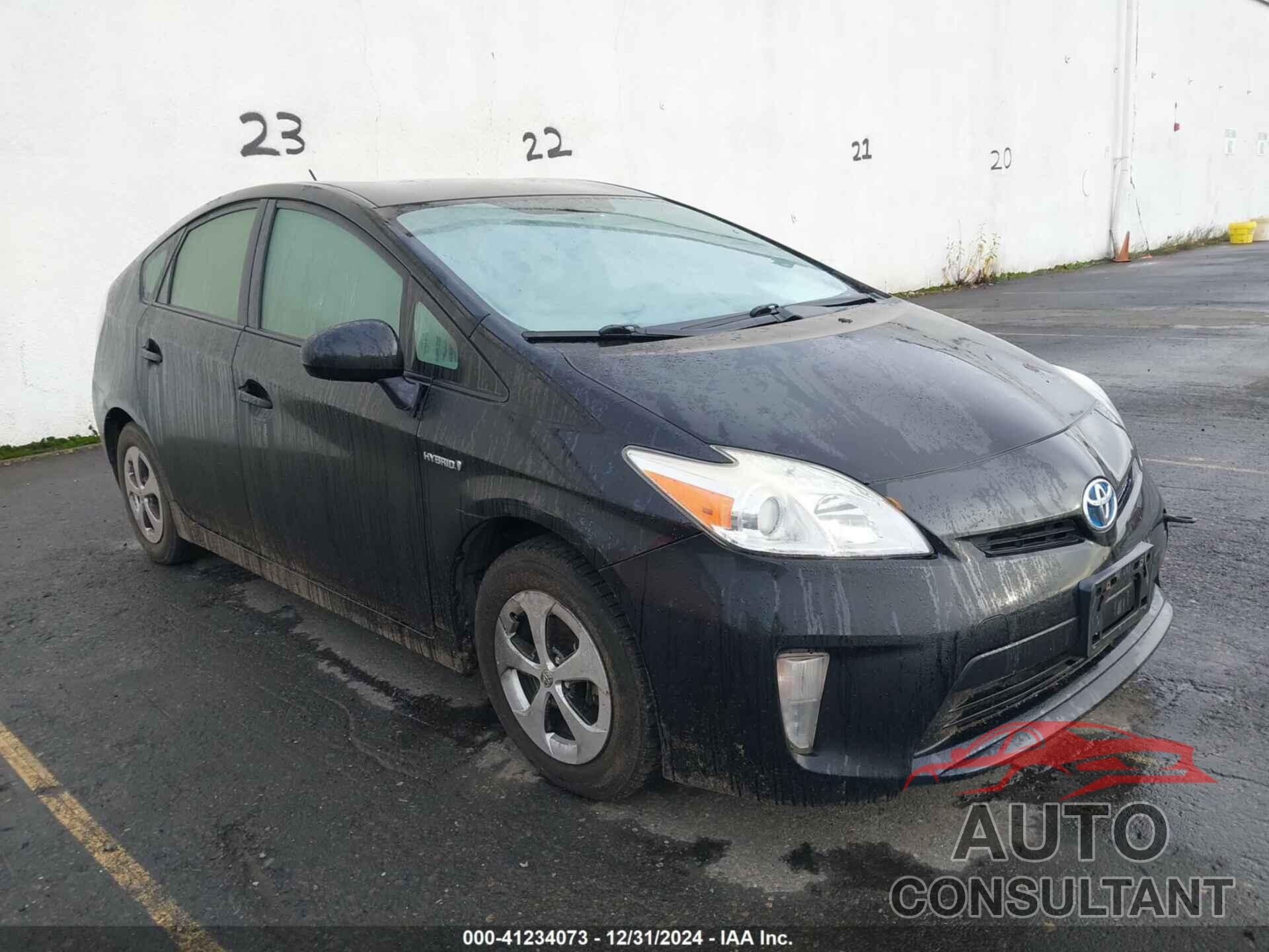 TOYOTA PRIUS 2012 - JTDKN3DU3C5383609