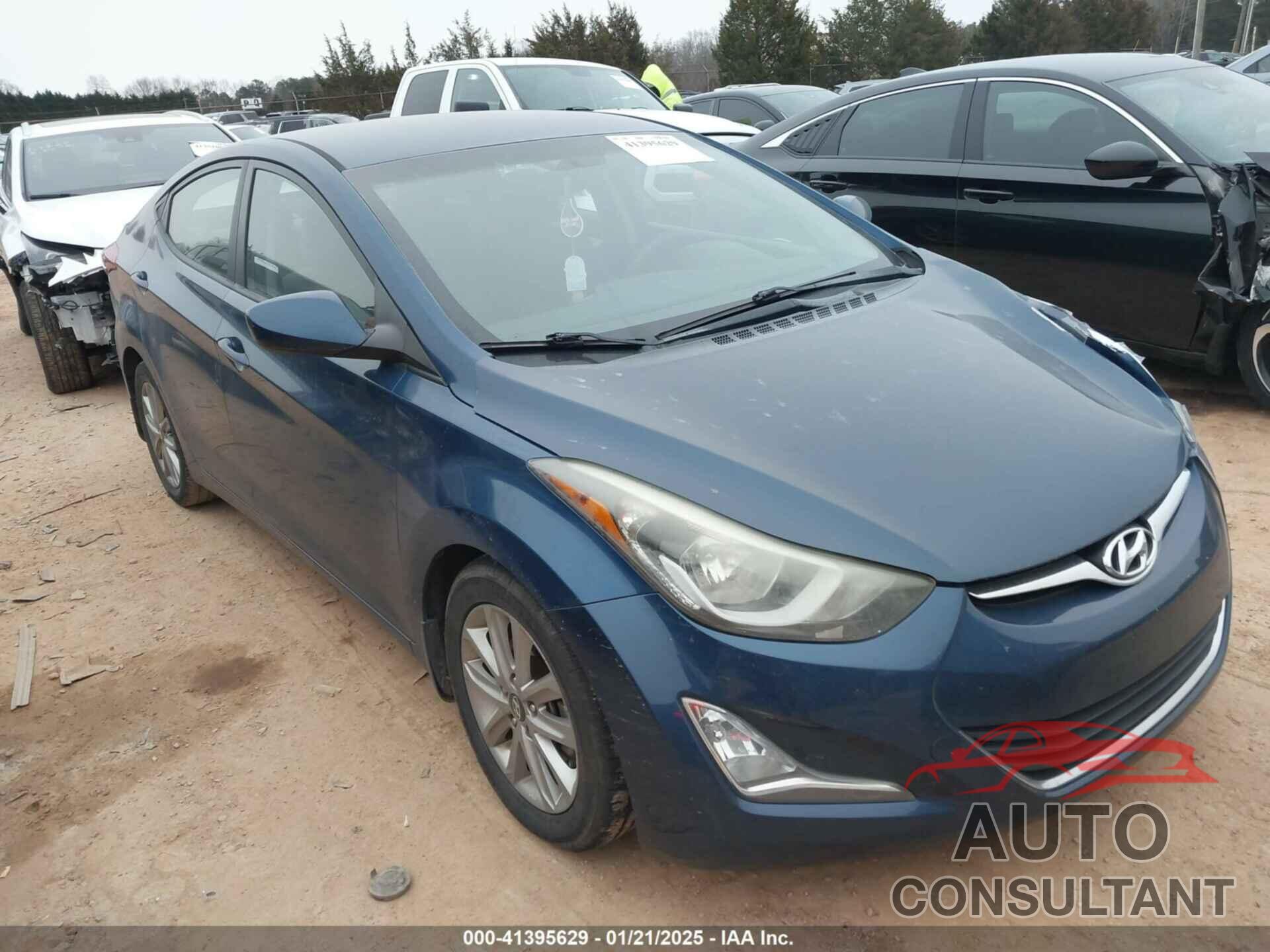HYUNDAI ELANTRA 2016 - KMHDH4AEXGU511306