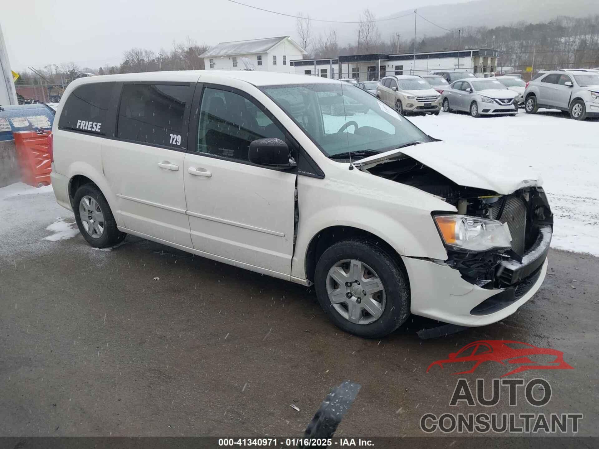 DODGE GRAND CARAVAN 2012 - 2C4RDGBG9CR419523