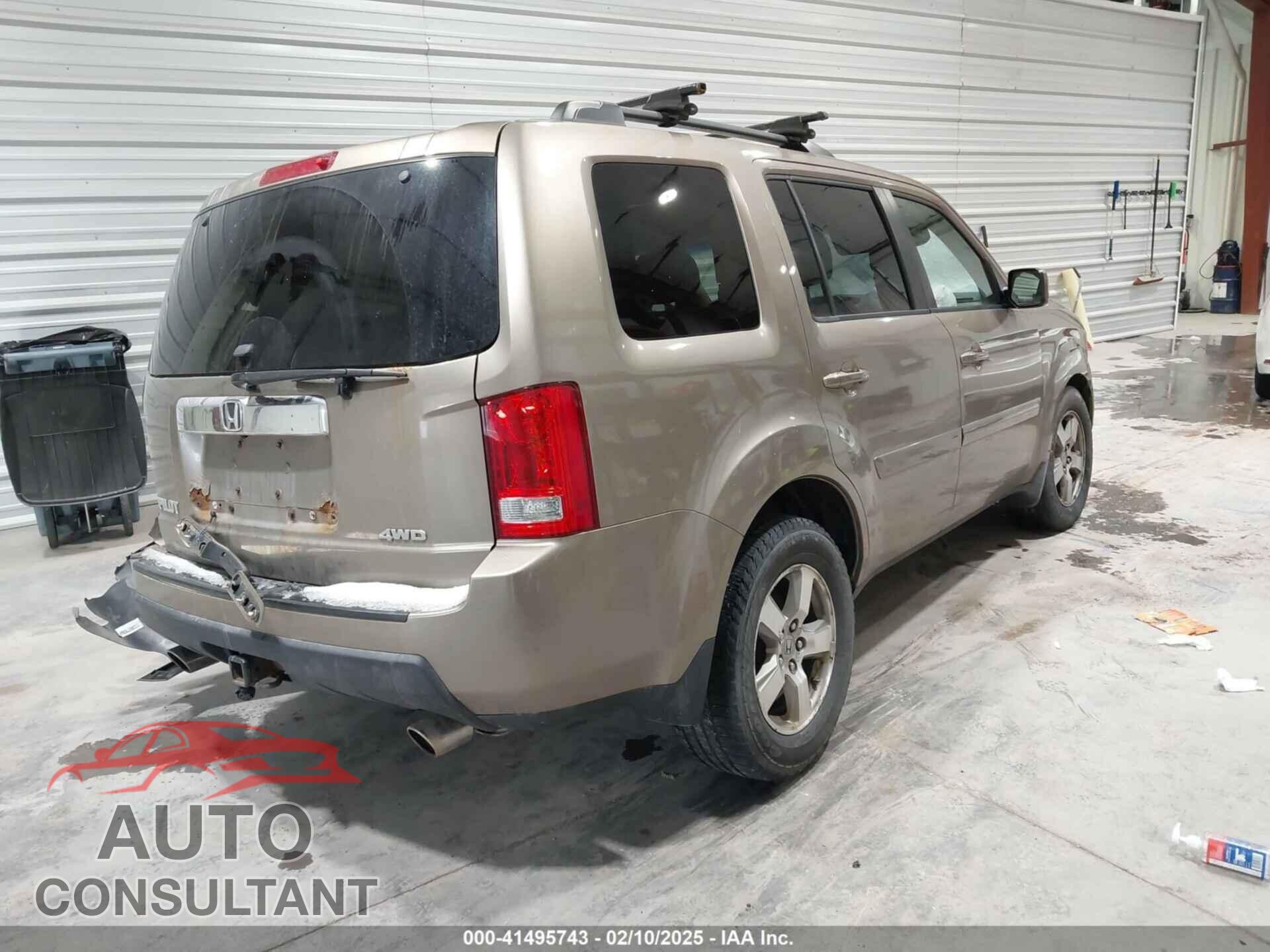 HONDA PILOT 2009 - 5FNYF48529B036313