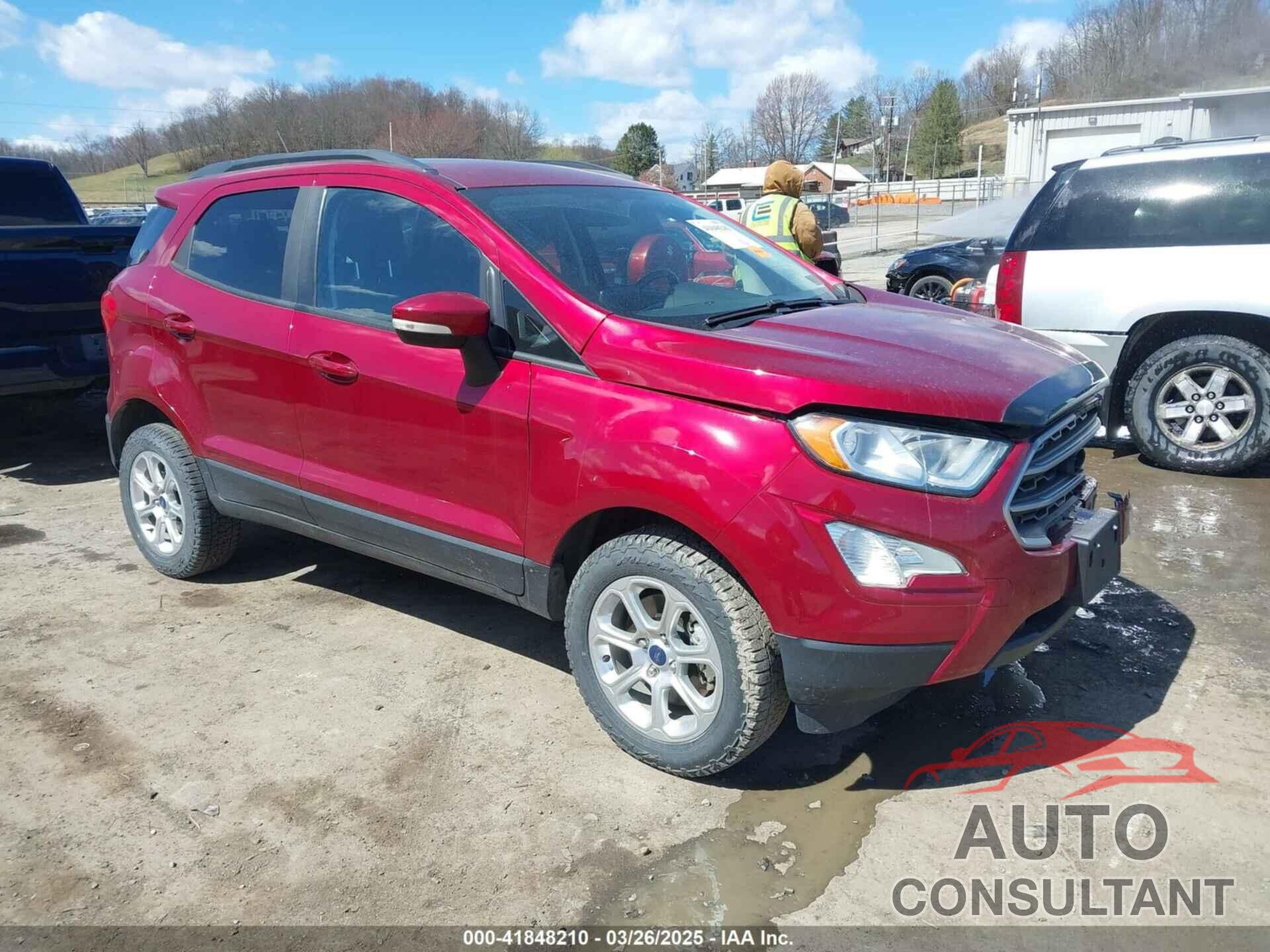 FORD ECOSPORT 2020 - MAJ6S3GL8LC317720