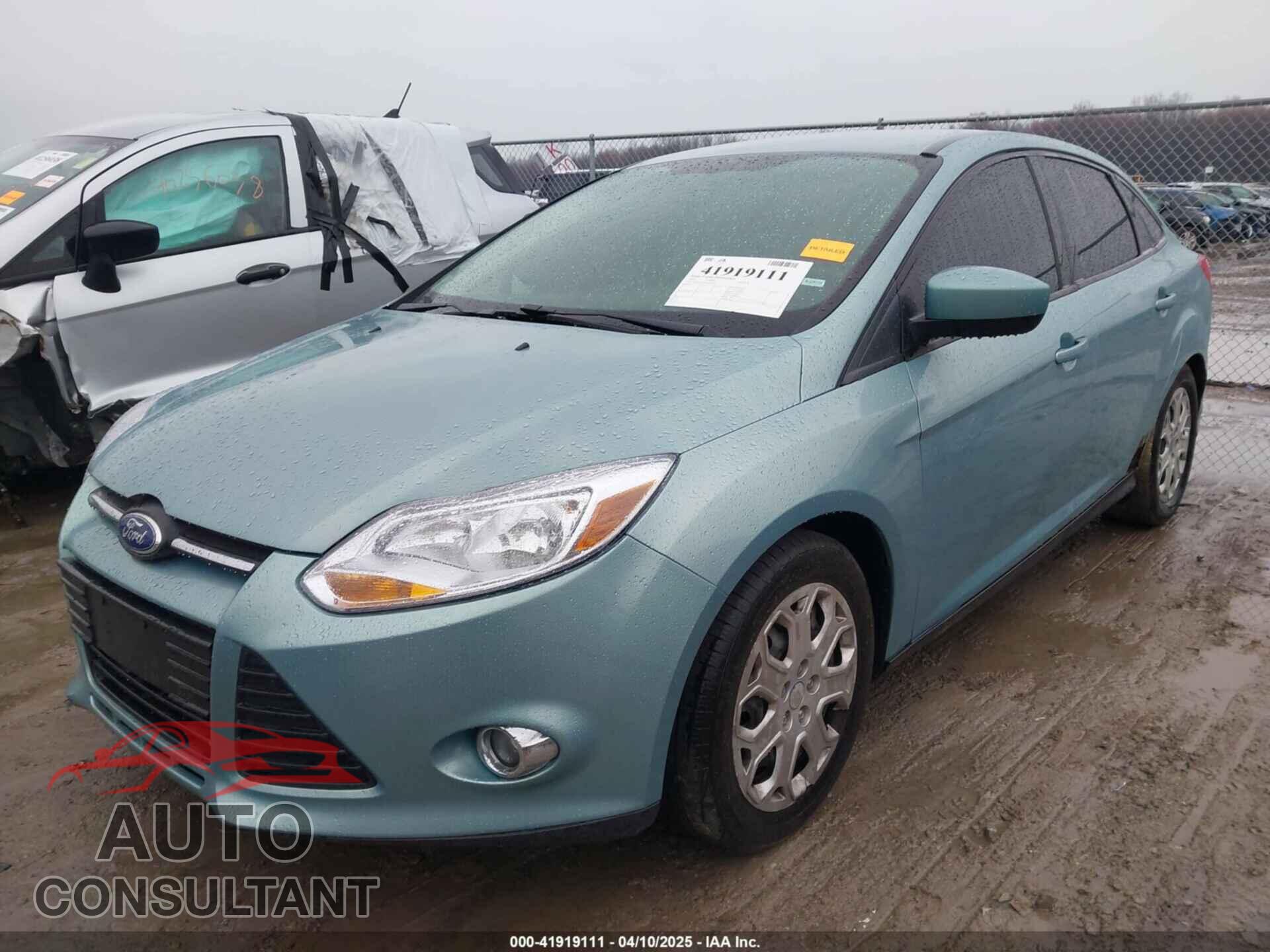 FORD FOCUS 2012 - 1FAHP3F26CL205355