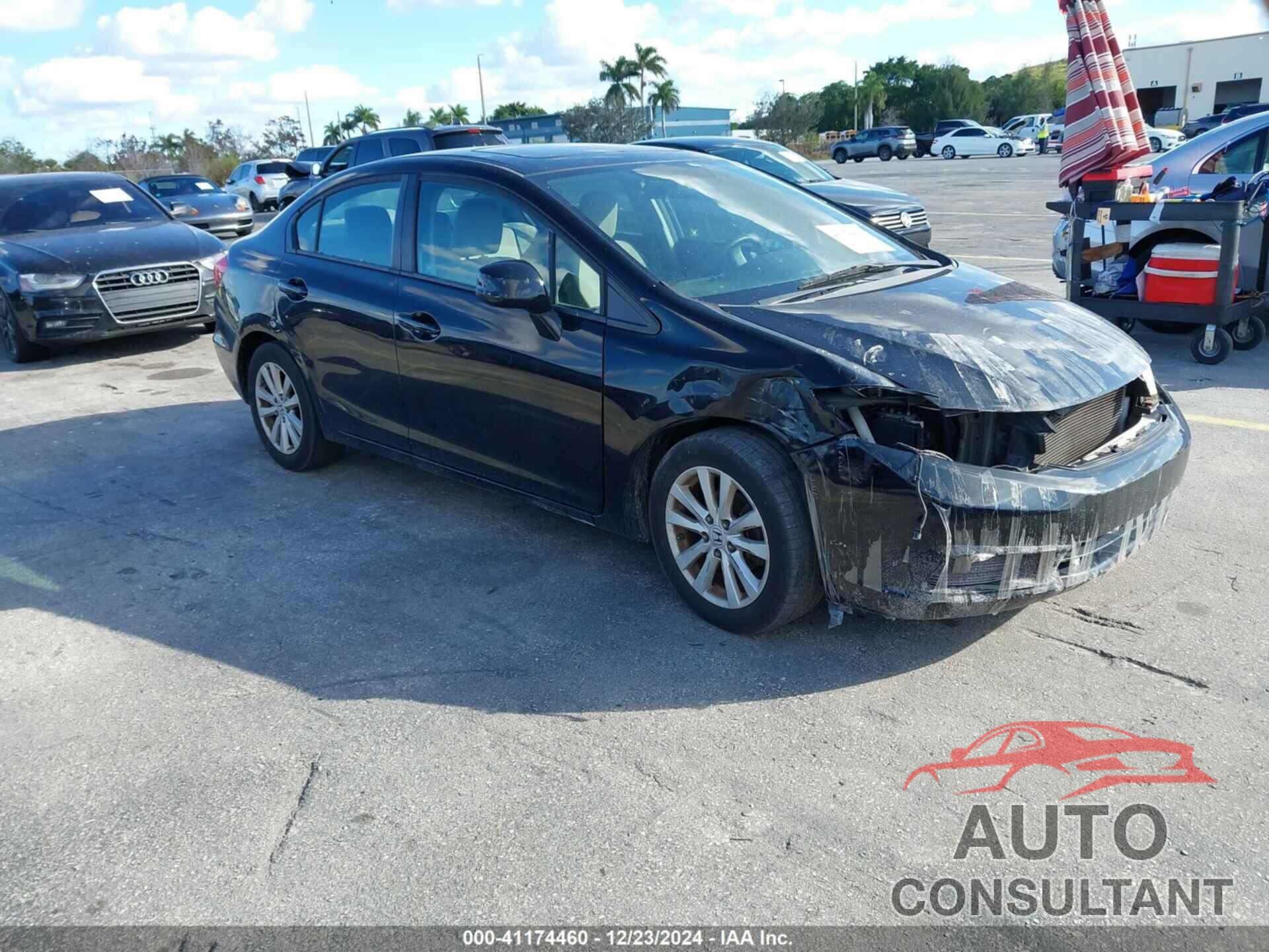 HONDA CIVIC 2012 - 19XFB2F85CE046996