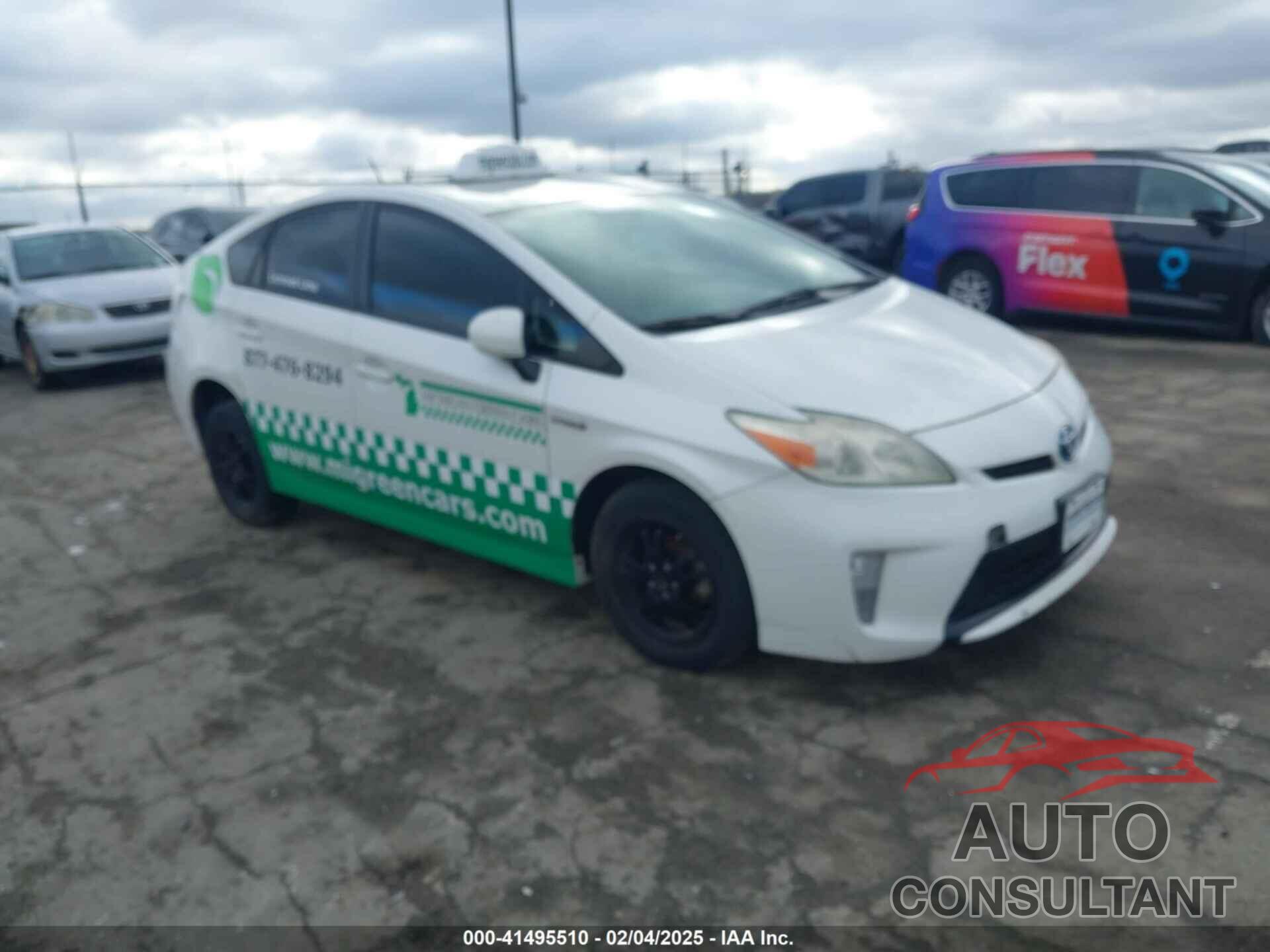 TOYOTA PRIUS 2012 - JTDKN3DU8C5420296