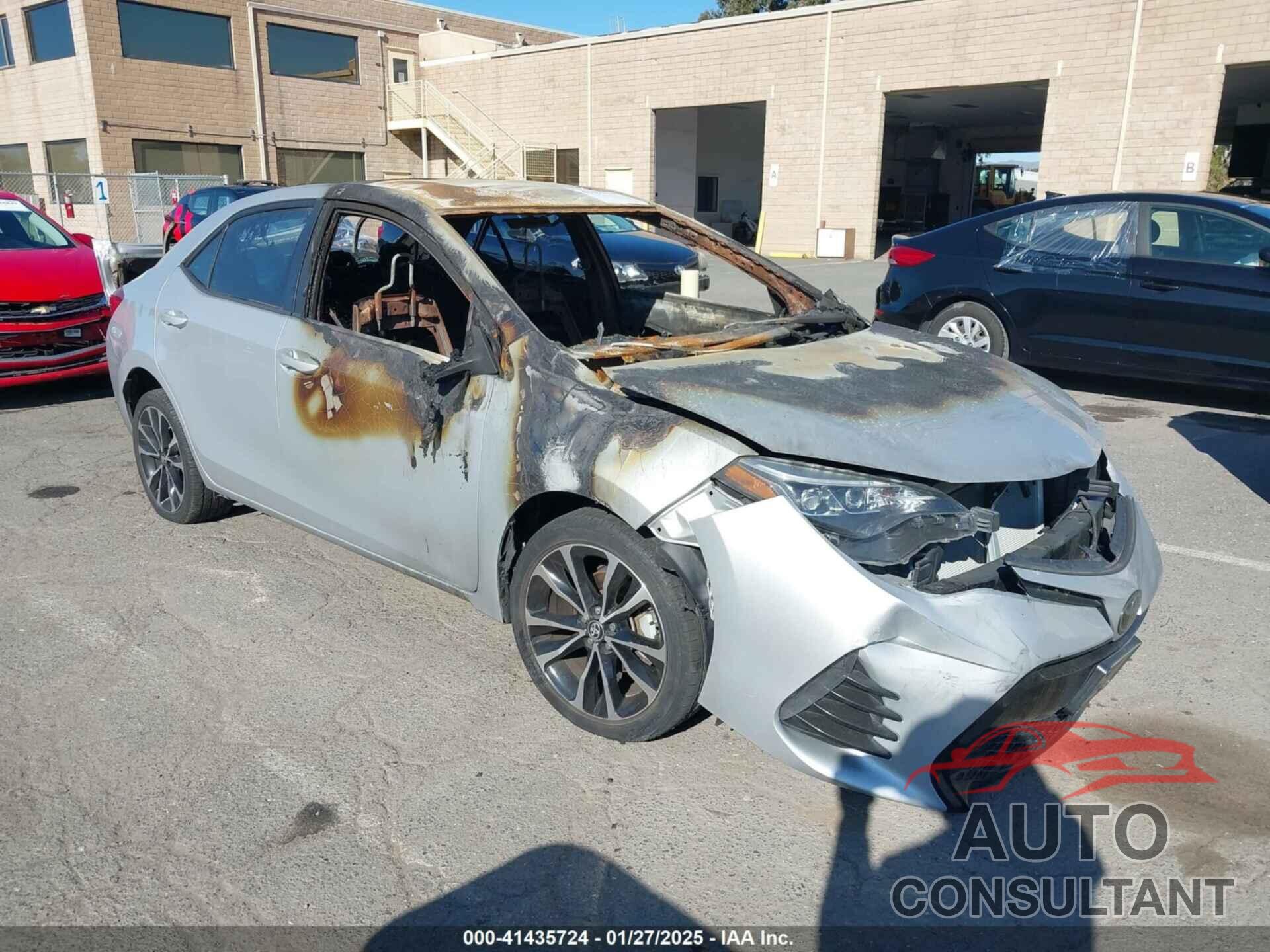 TOYOTA COROLLA 2019 - 2T1BURHE6KC208362