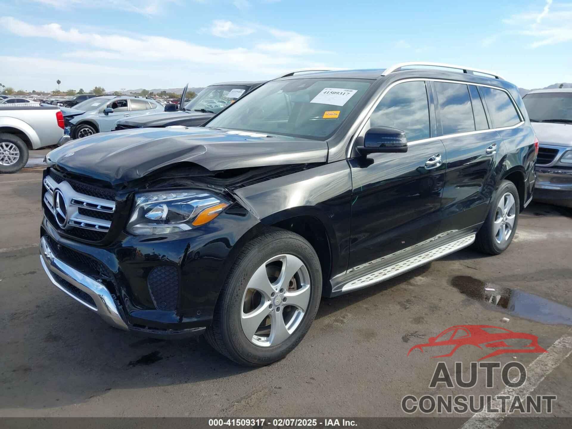 MERCEDES-BENZ GLS 450 2017 - 4JGDF6EE4HA751658