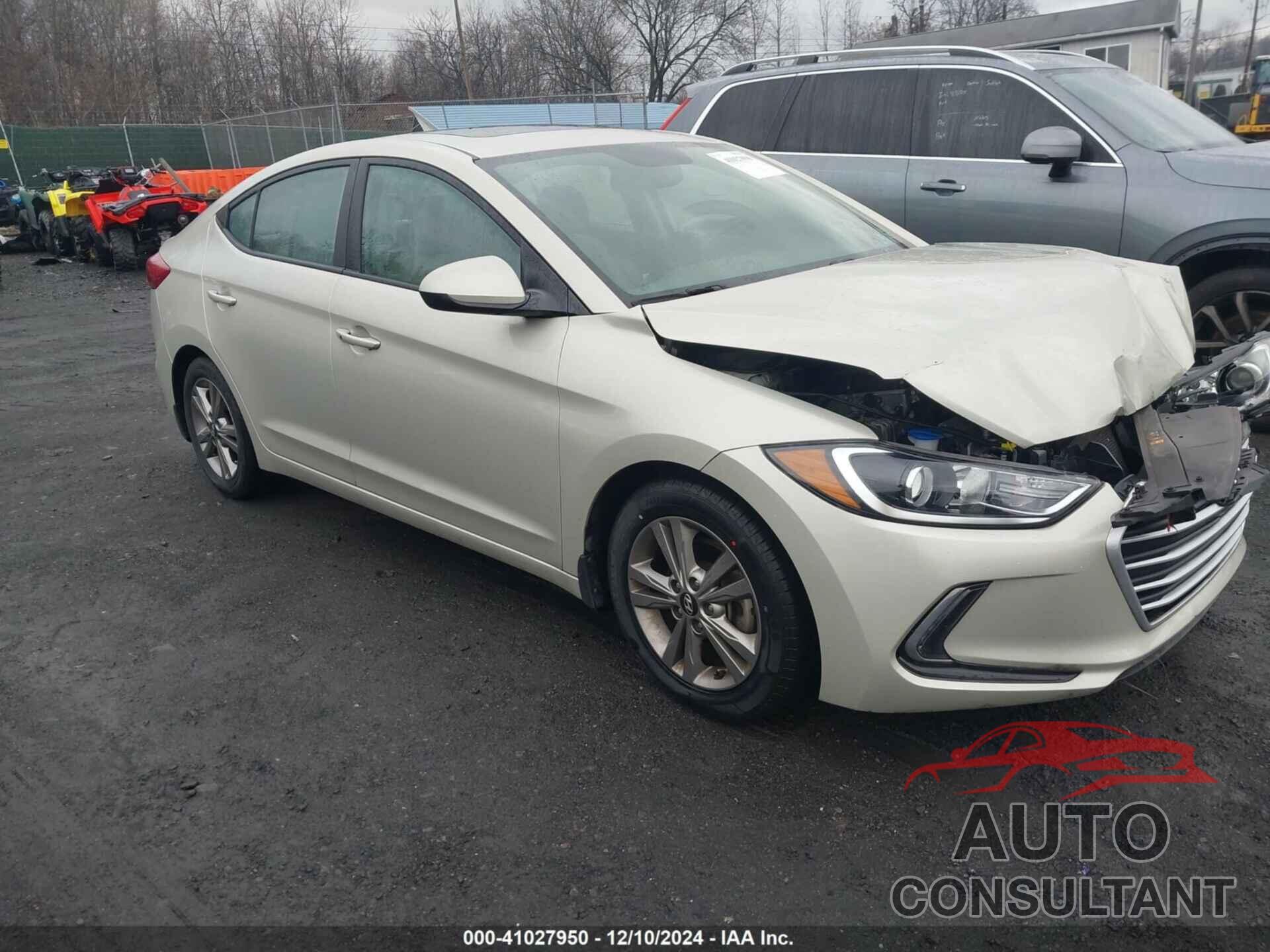 HYUNDAI ELANTRA 2017 - 5NPD84LF8HH169621
