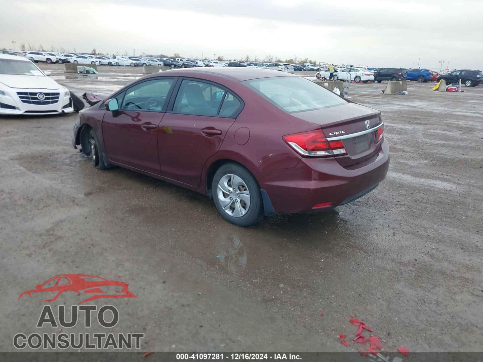 HONDA CIVIC 2014 - 2HGFB2F52EH516268