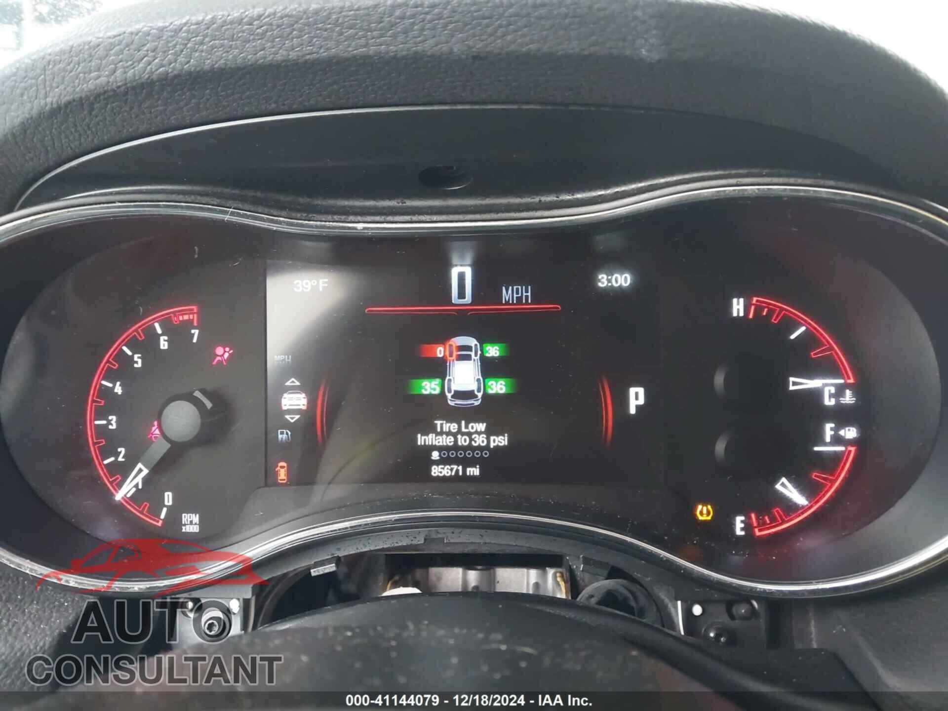 DODGE DURANGO 2015 - 1C4RDJFG9FC101860