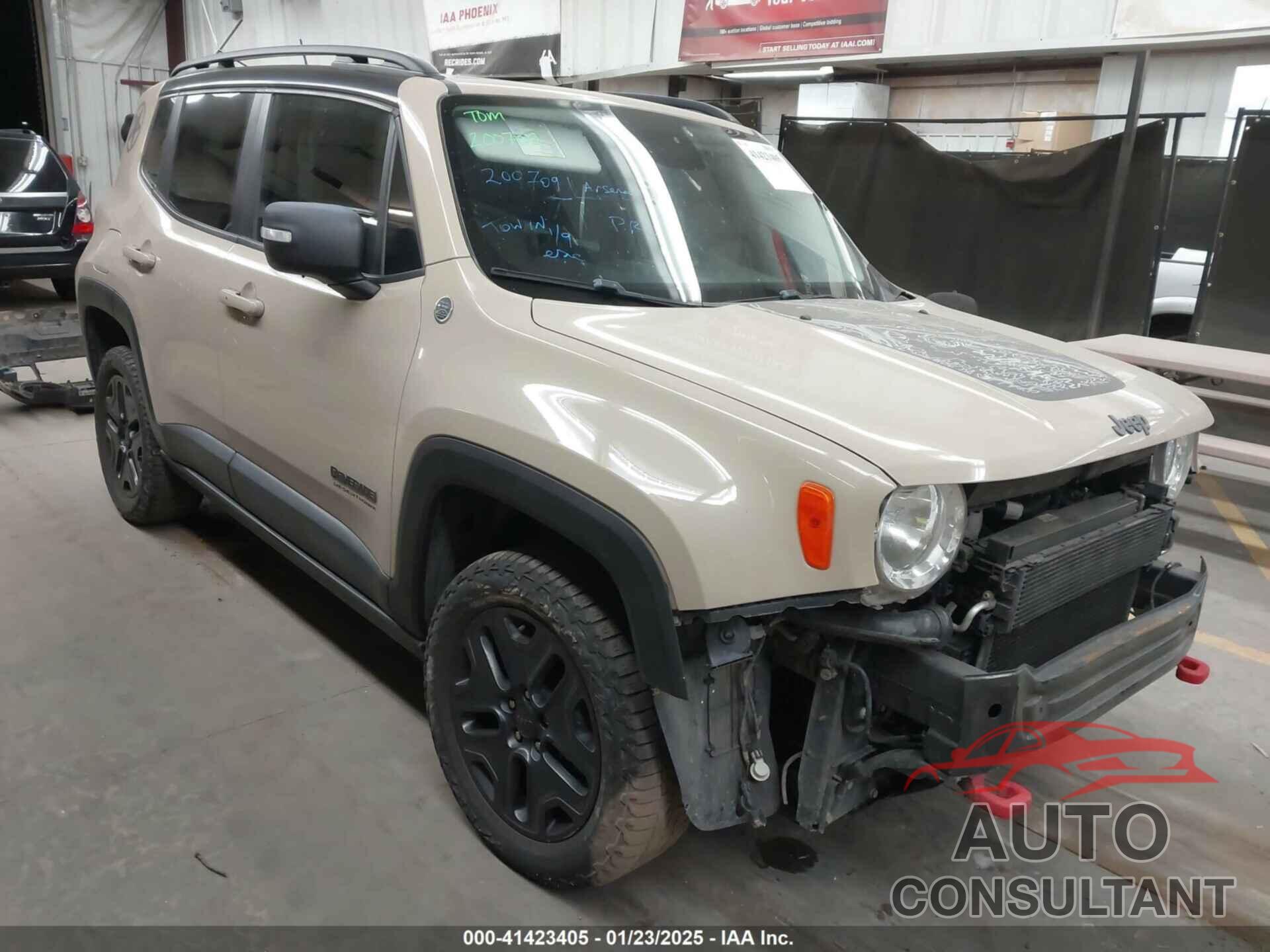JEEP RENEGADE 2017 - ZACCJBCB6HPE92784