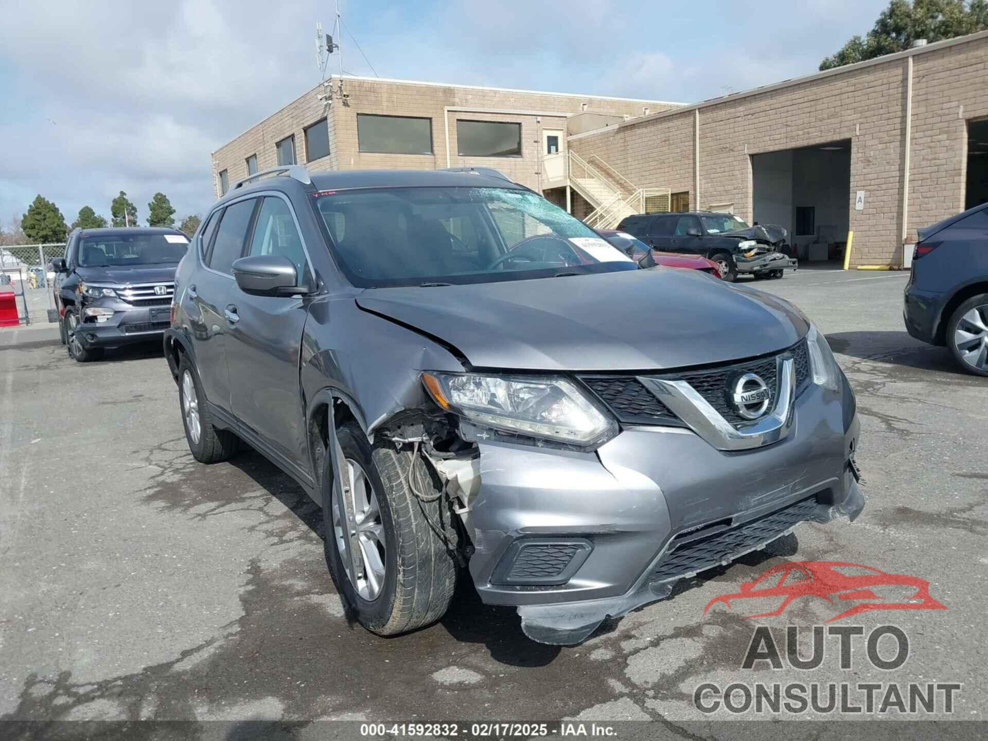 NISSAN ROGUE 2016 - KNMAT2MT6GP696716