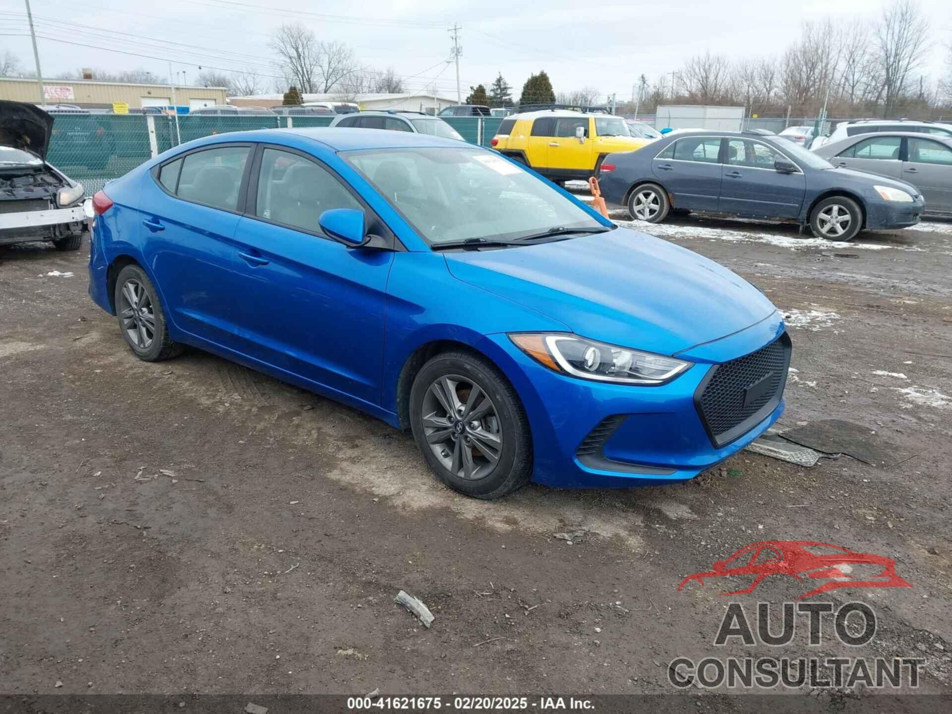HYUNDAI ELANTRA 2017 - 5NPD84LF8HH077702